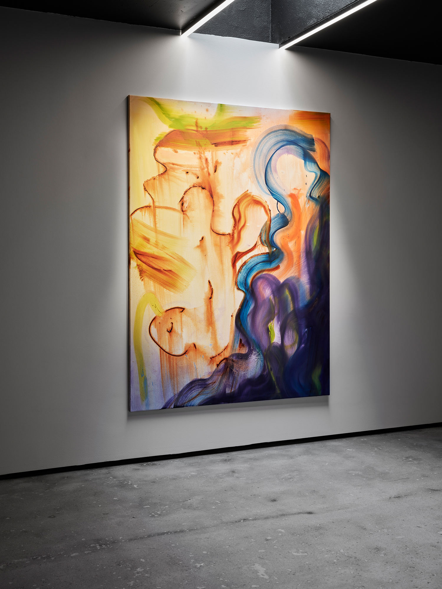 Inner Growth, 2025, oil on canvas, 190 x 140 cm