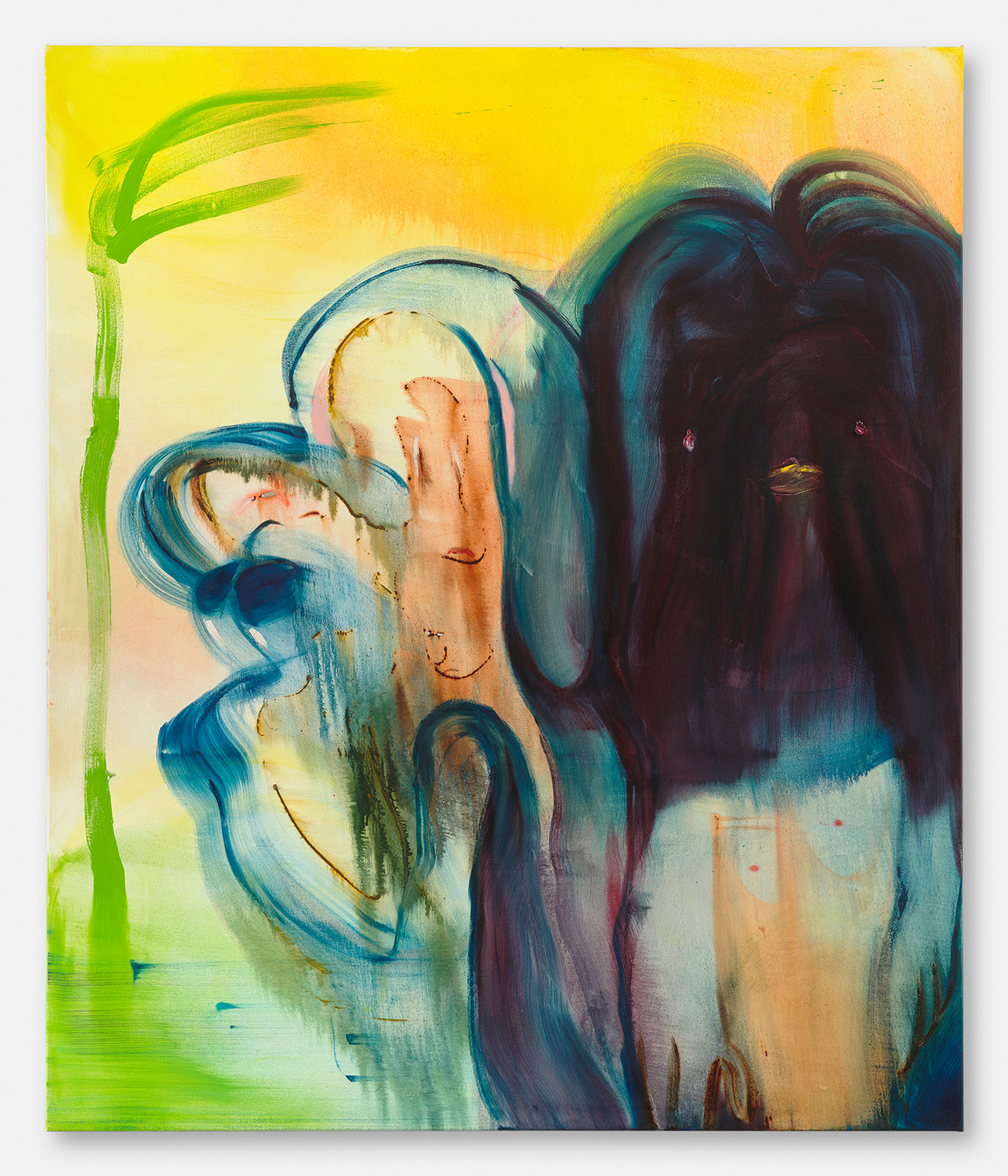 Urlaubsfoto, 2024, oil on canvas, 200 x 170 cm