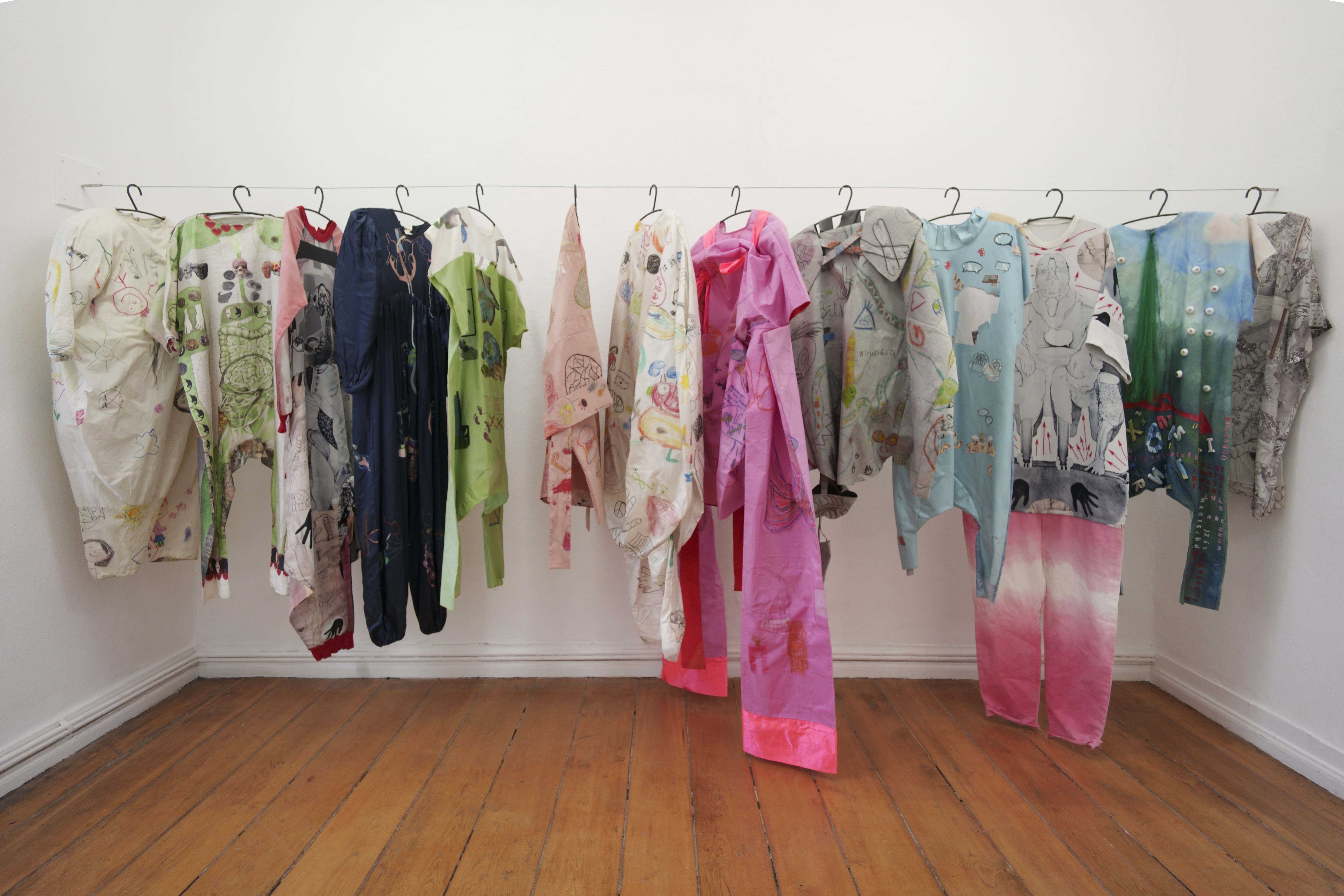 Mariechen Danz, Knot in Arrow, 2025, Installation view at Kunstverein Arnsberg. Photo: Michel Ptasinski.
