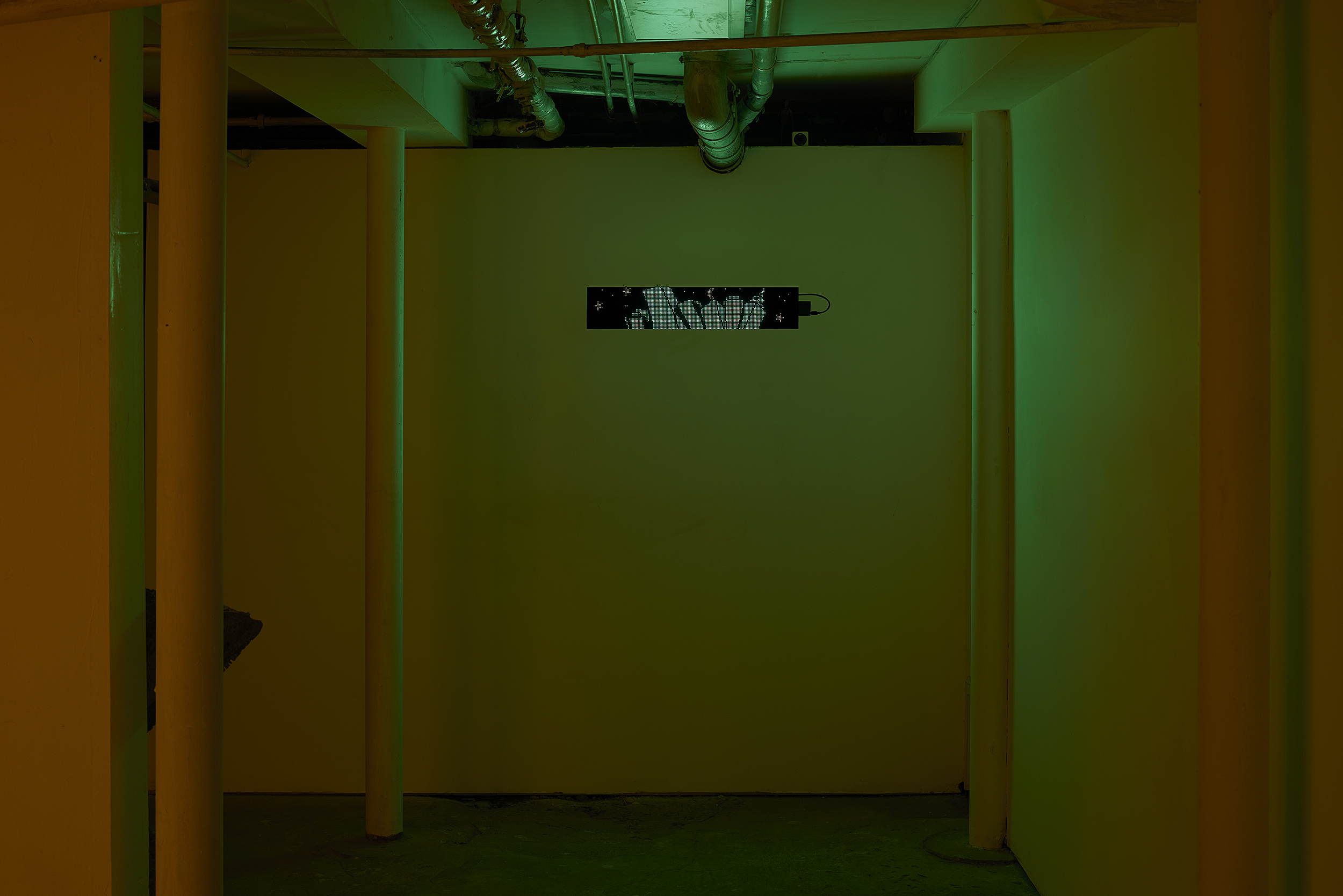 Jacob Jackmauh, âAdmissions,â 2025, installation view, Parent Company, New York