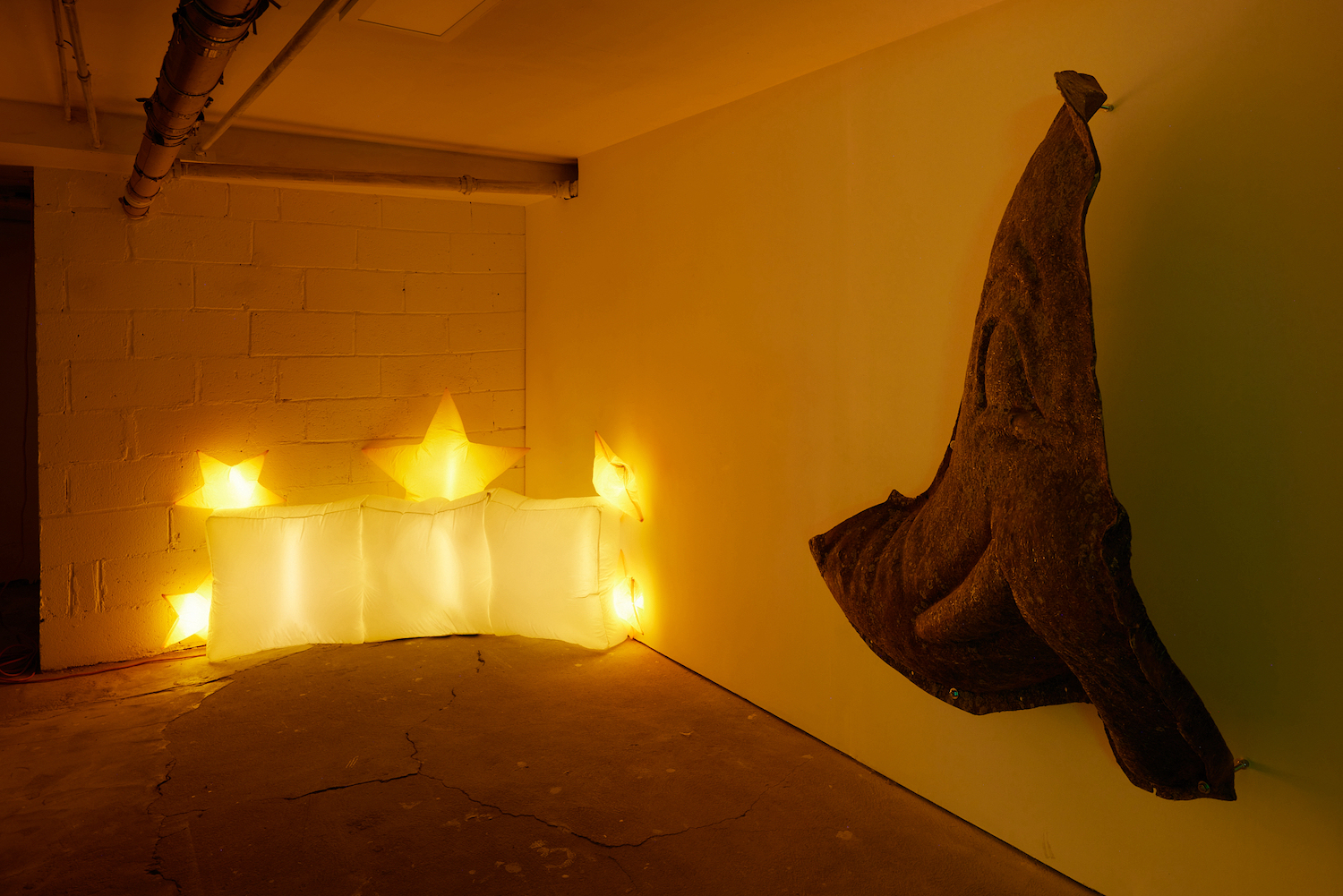 Jacob Jackmauh, âAdmissions,â 2025, installation view, Parent Company, New York