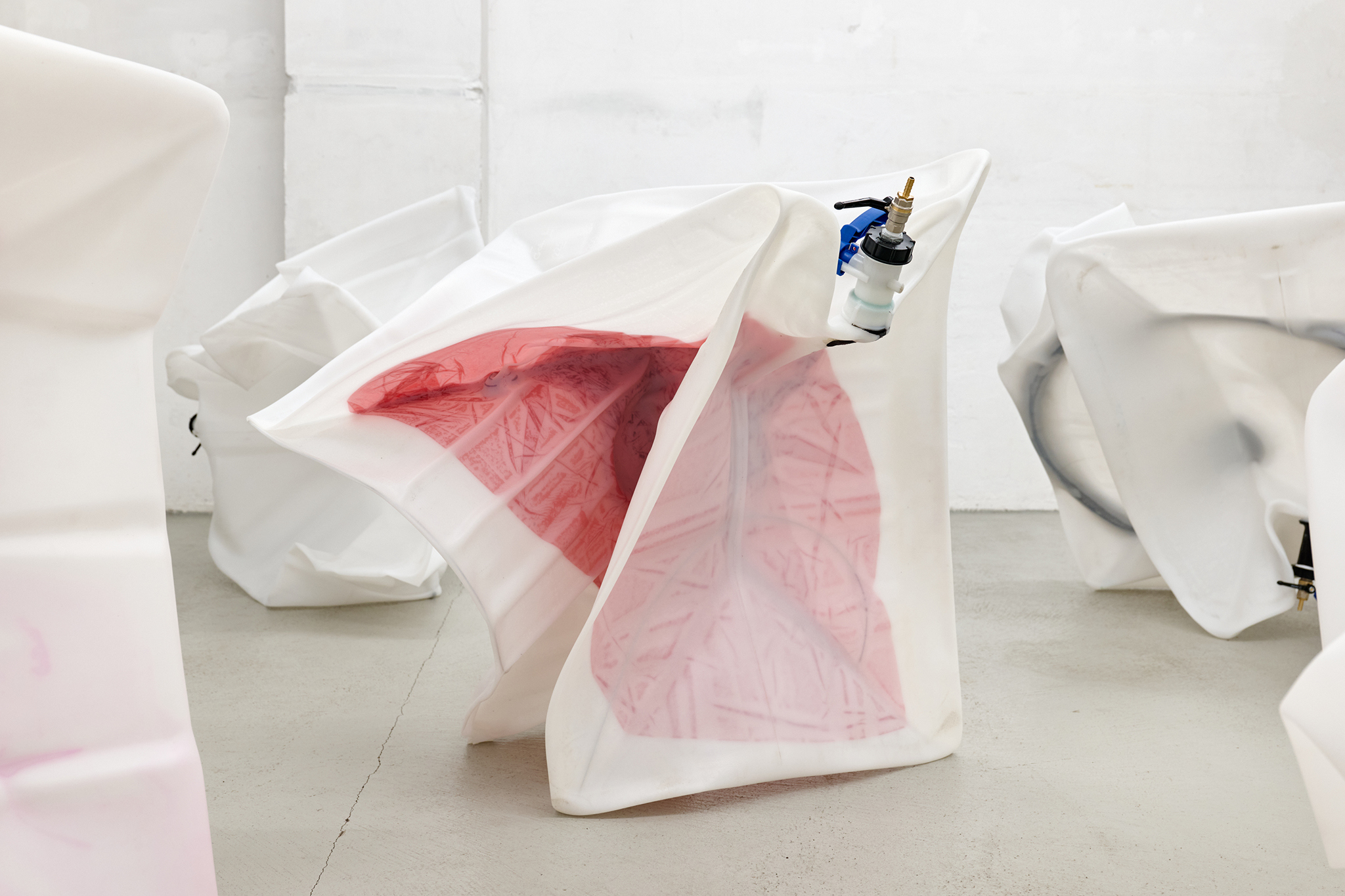 Sacha Kanah, A Little Green Rosetta, 2025, detail