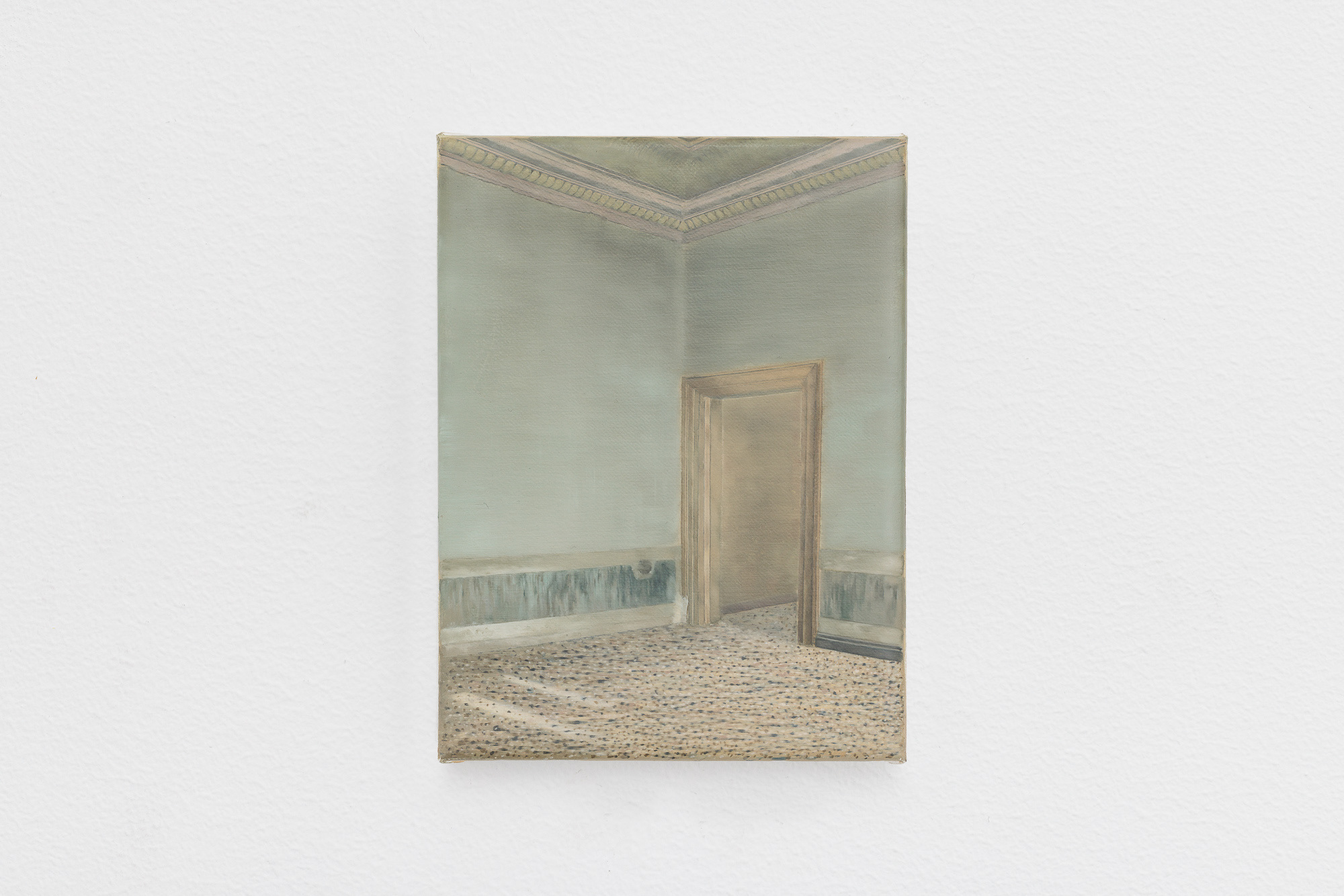 Kate Wallace, 'A little room', 2025, oil on linen, 20 x 15 cm