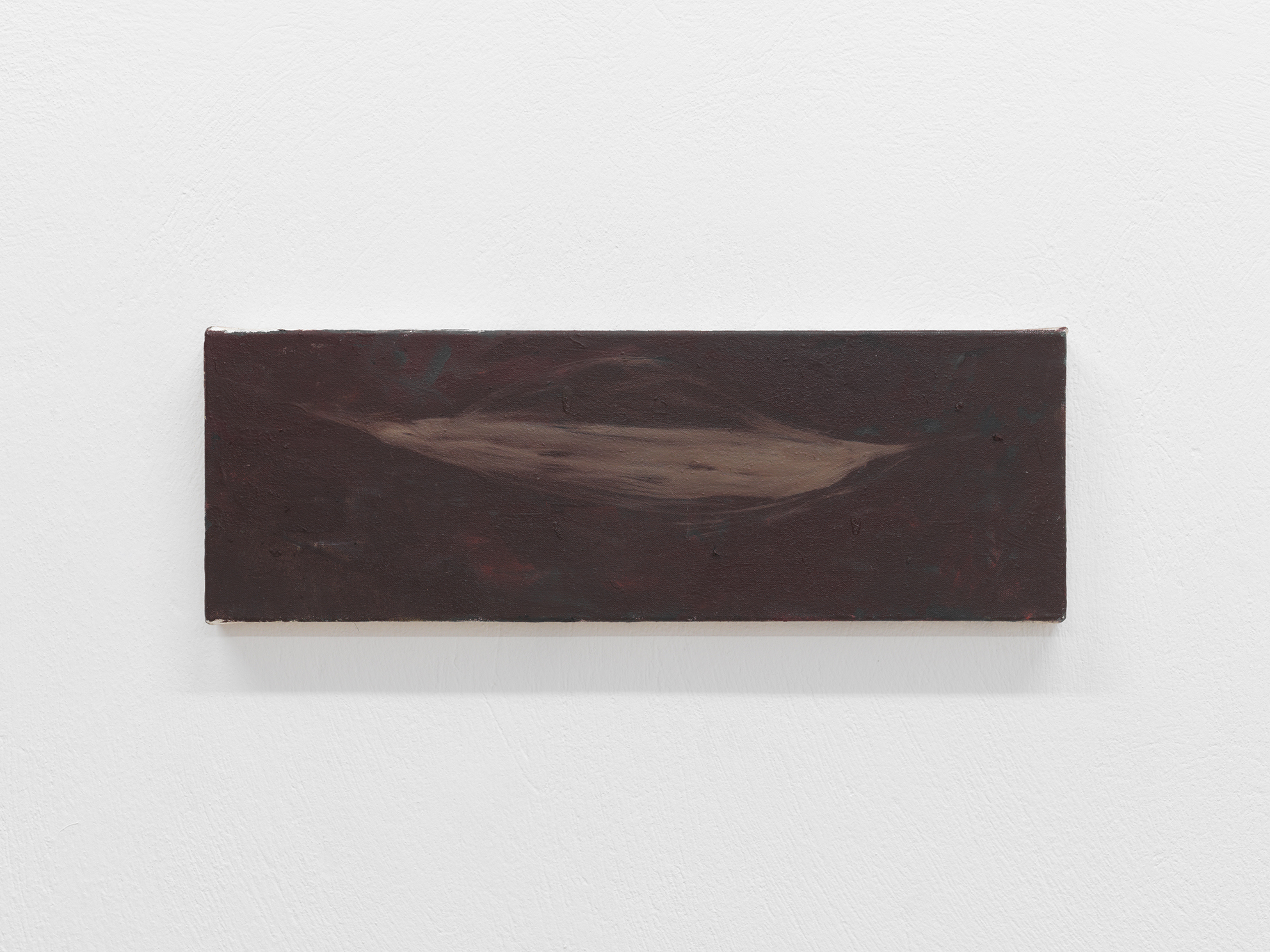 / , 2025, oil on canvas, 20 x 60 cm