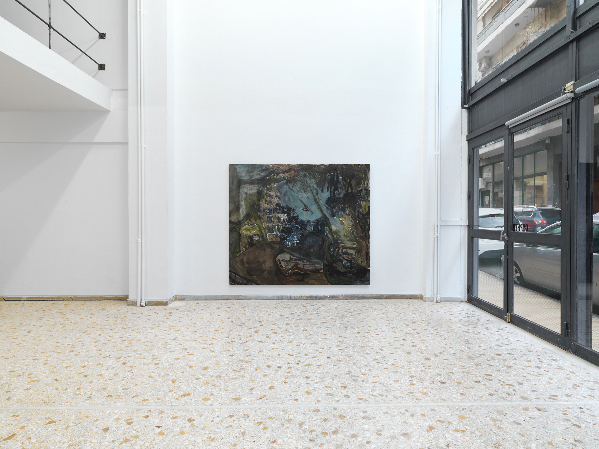 Installation view - Fall, 2025, oil on linen, 180 x 210 cm