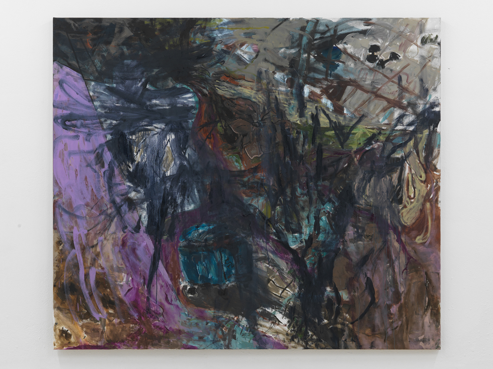 V, 2025, oil on linen, 180 x 210 cm