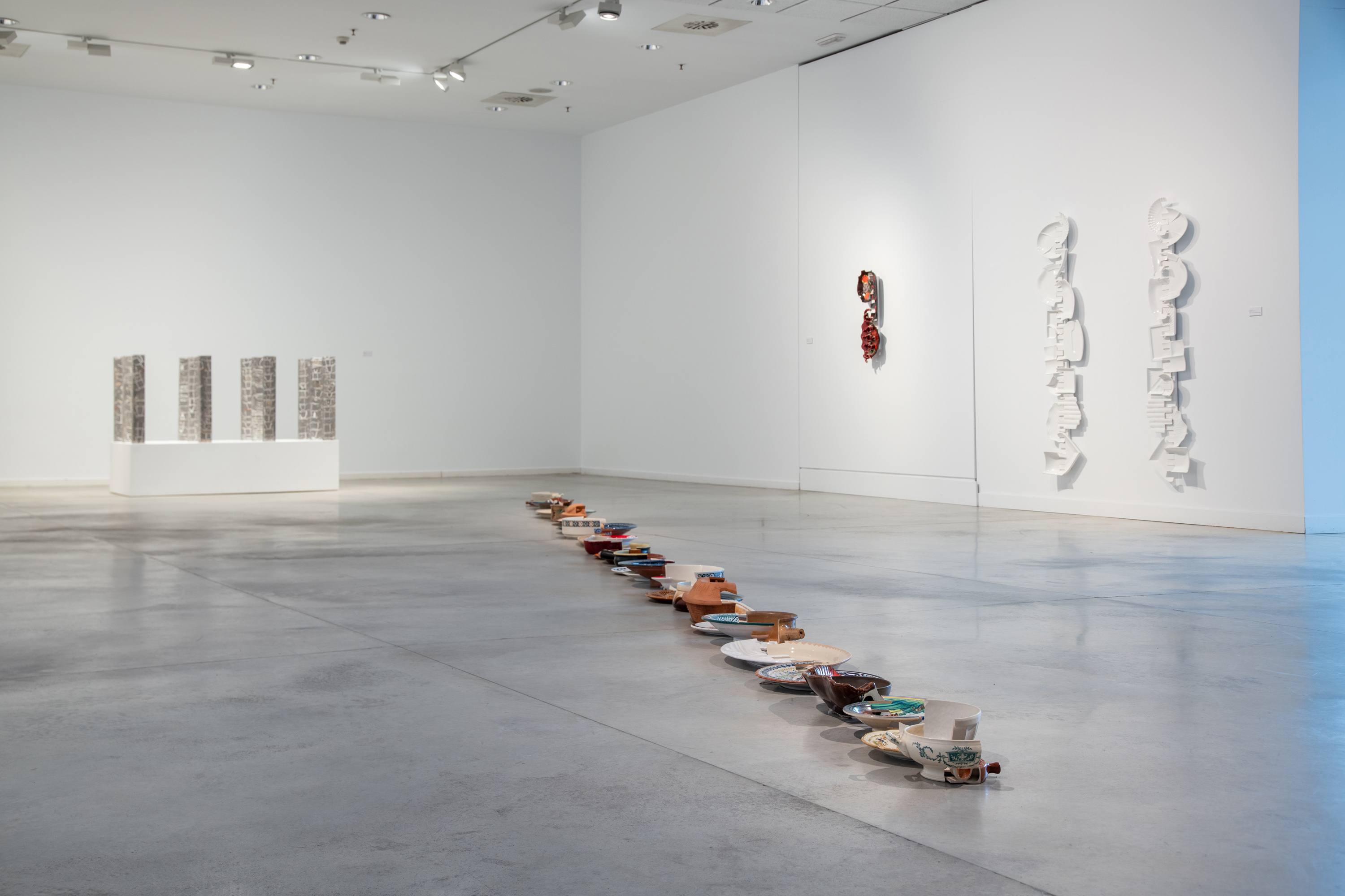 Javier Carro Temboury, Intercontainers, installation view, Centro de Arte de Alcobendas, Madrid, Spain. 2025