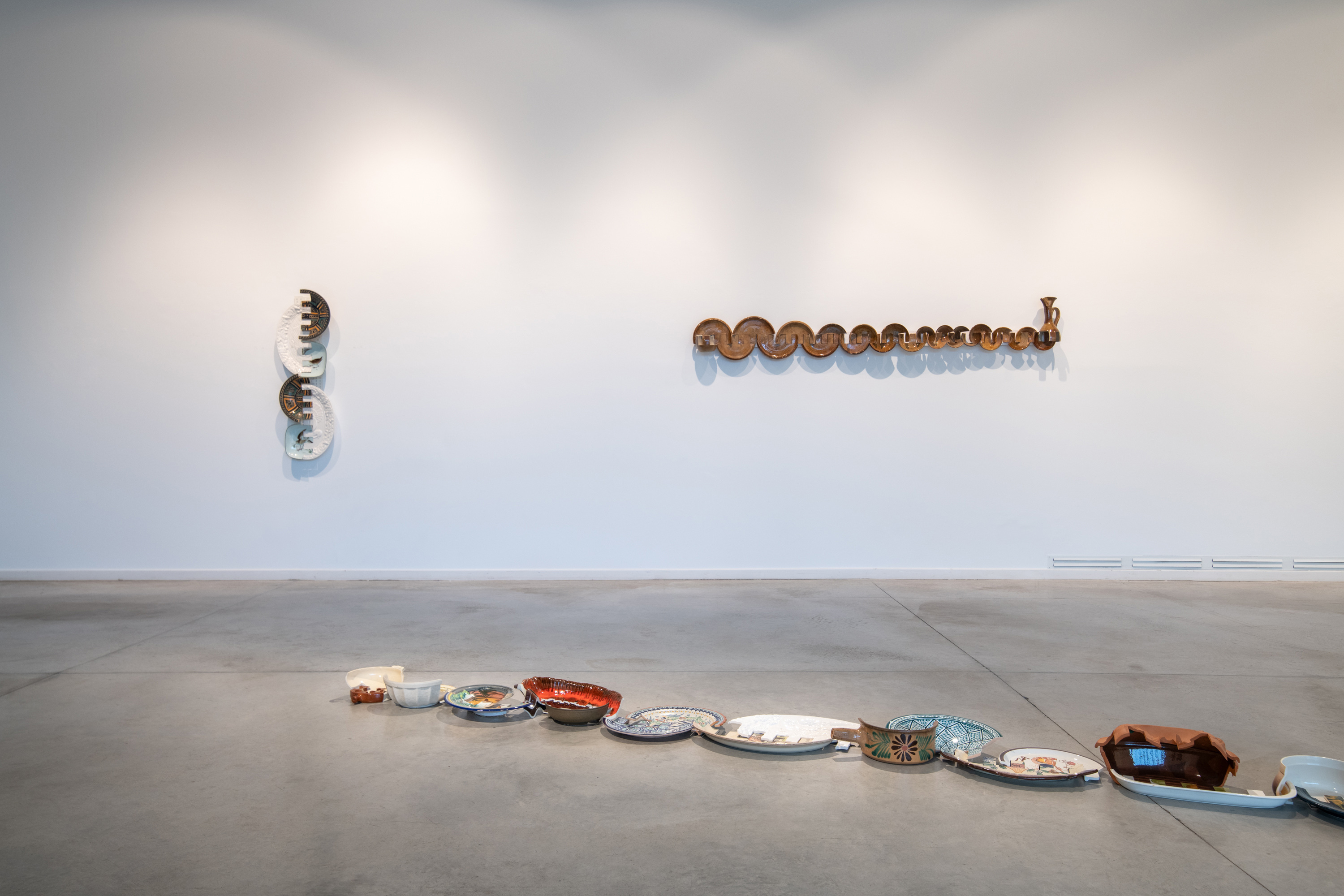 Javier Carro Temboury, Intercontainers, installation view, Centro de Arte de Alcobendas, Madrid, Spain. 2025