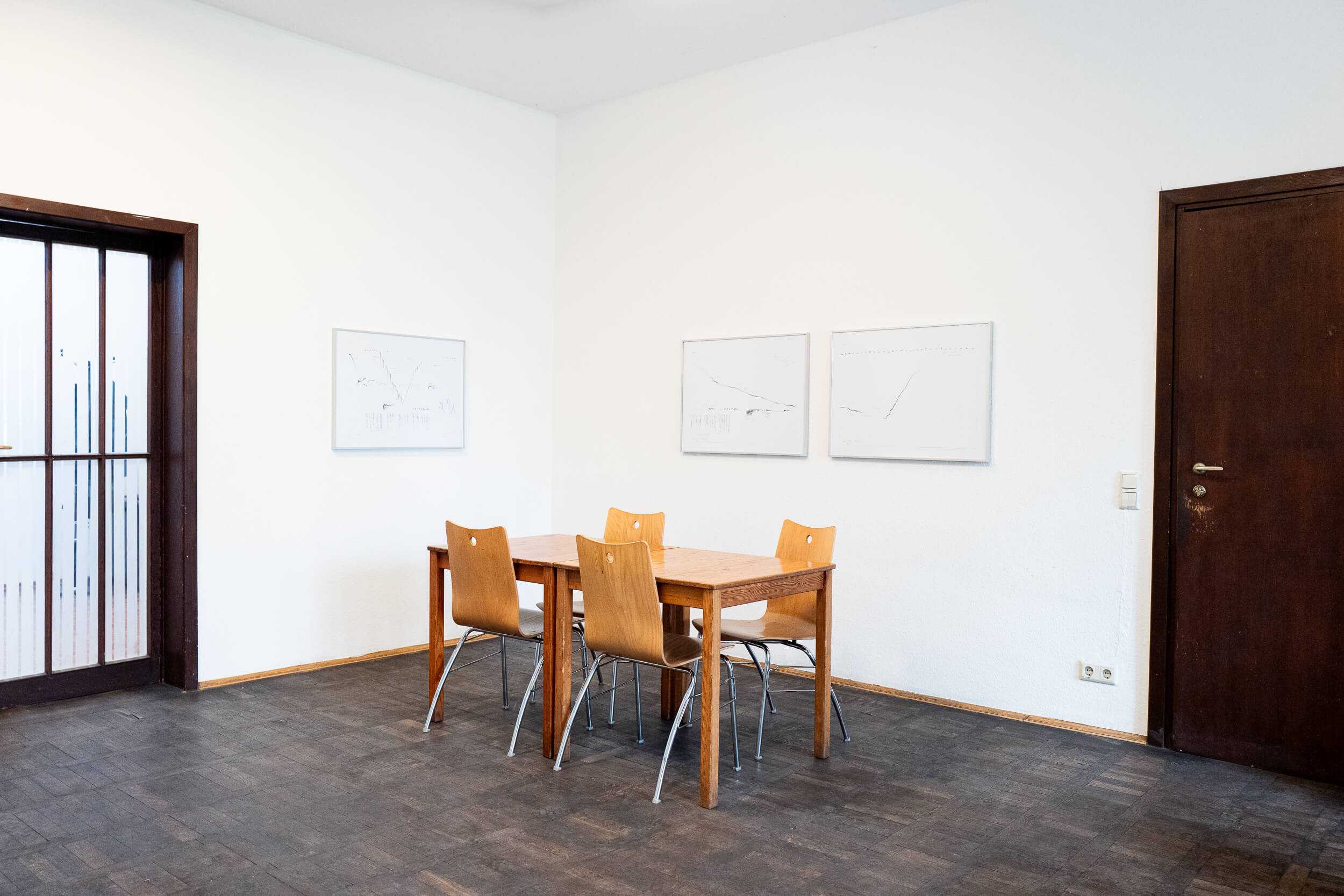 Tanja Kristine Böhme: rythm 'n blue, drawings/notation (2023)