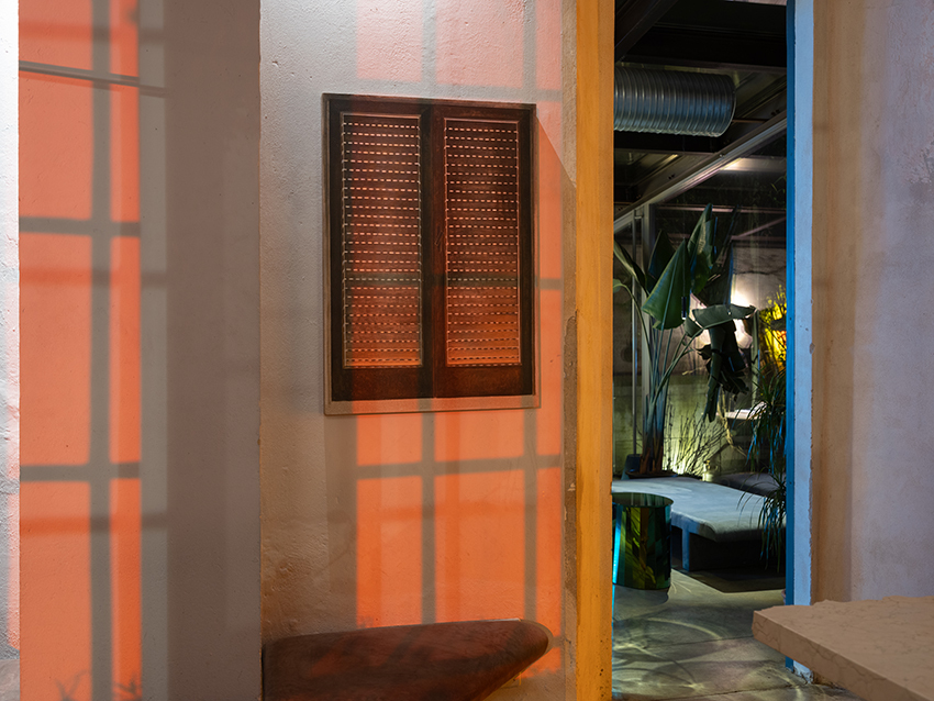 Dr. Barry & Ms. Hyde, Evening installation view