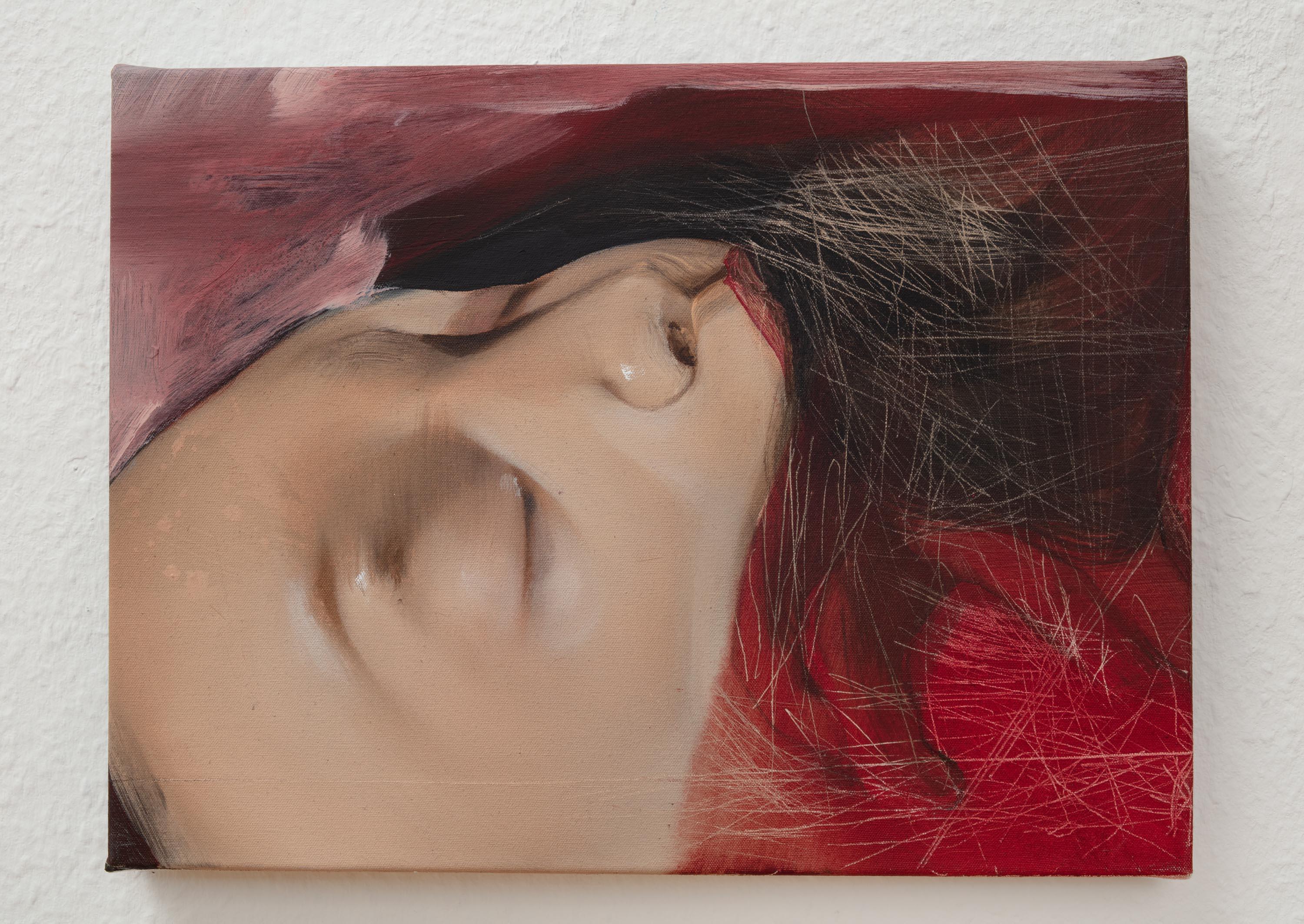 Installation view: Elsa Rouy â I Pictured Skin at GNYP Gallery Berlin, 2025. Courtesy of the Artist & GNYP Gallery / Credits: Ludger Paffrath / Copyright: The Artist