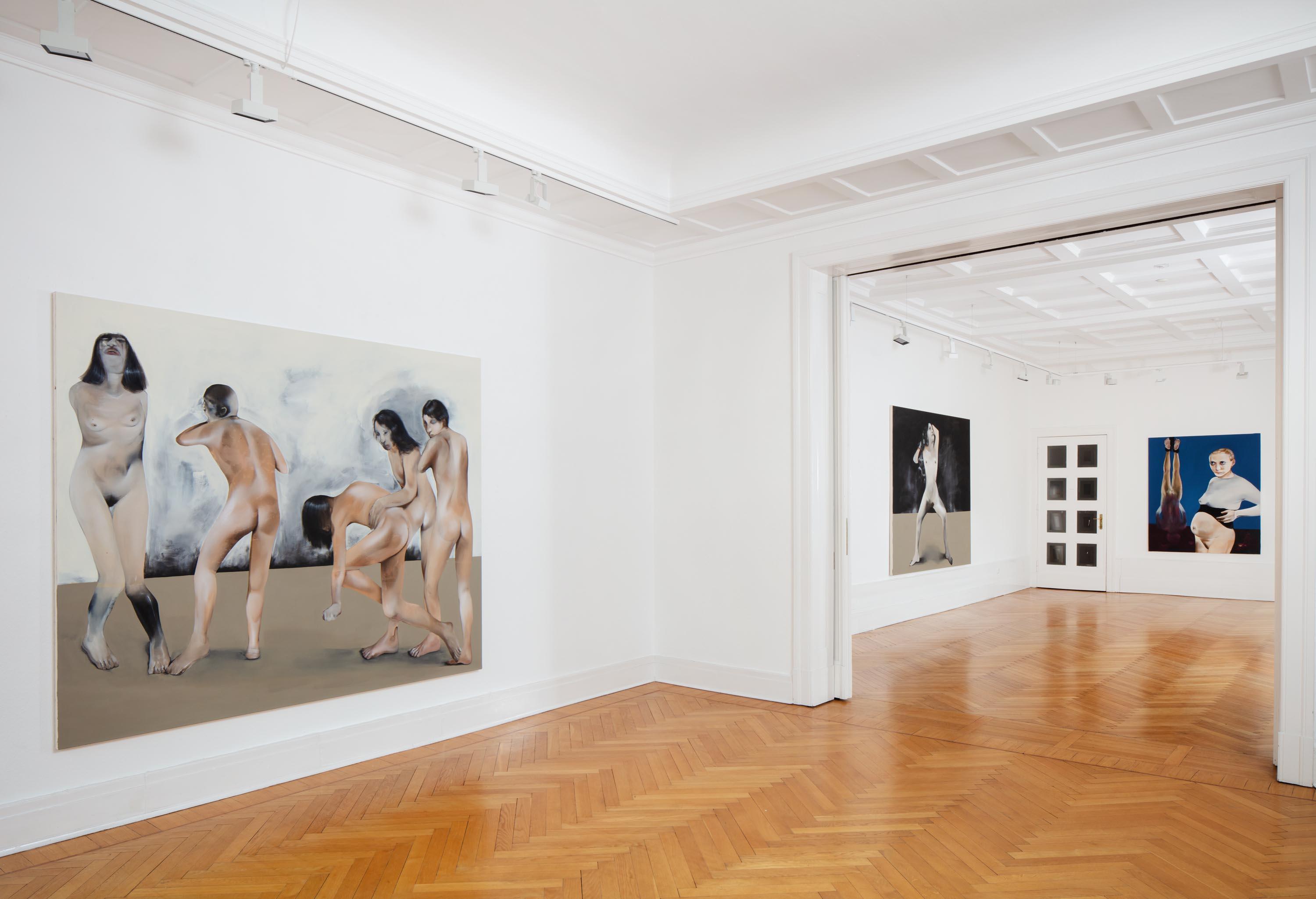 Installation view: Elsa Rouy â I Pictured Skin at GNYP Gallery Berlin, 2025. Courtesy of the Artist & GNYP Gallery / Credits: Ludger Paffrath / Copyright: The Artist
