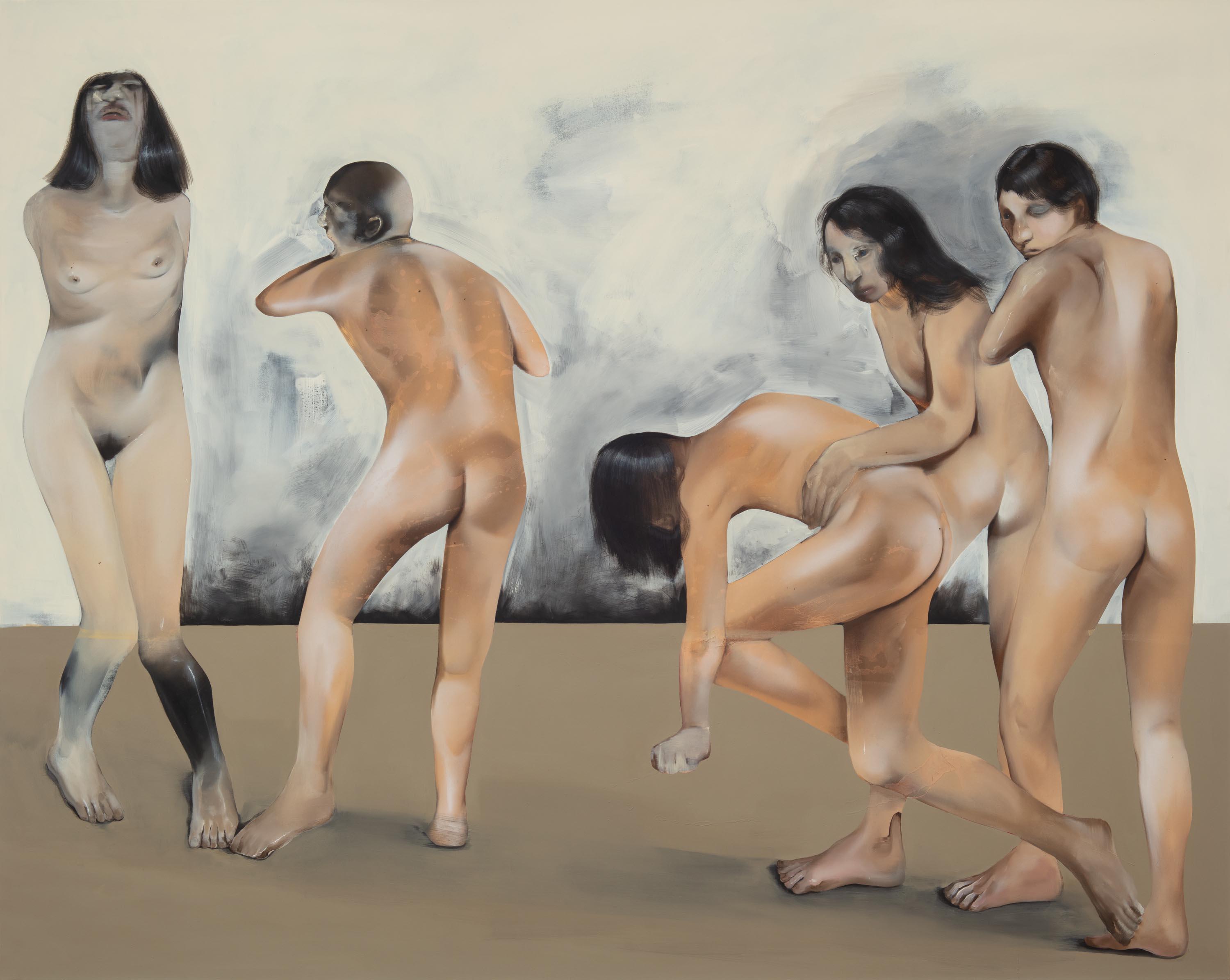 Everything is in its place, 2025, Acrylic on canvas, 200 x 250 cm. Courtesy of the Artist & GNYP Gallery / Copyright: The Artist