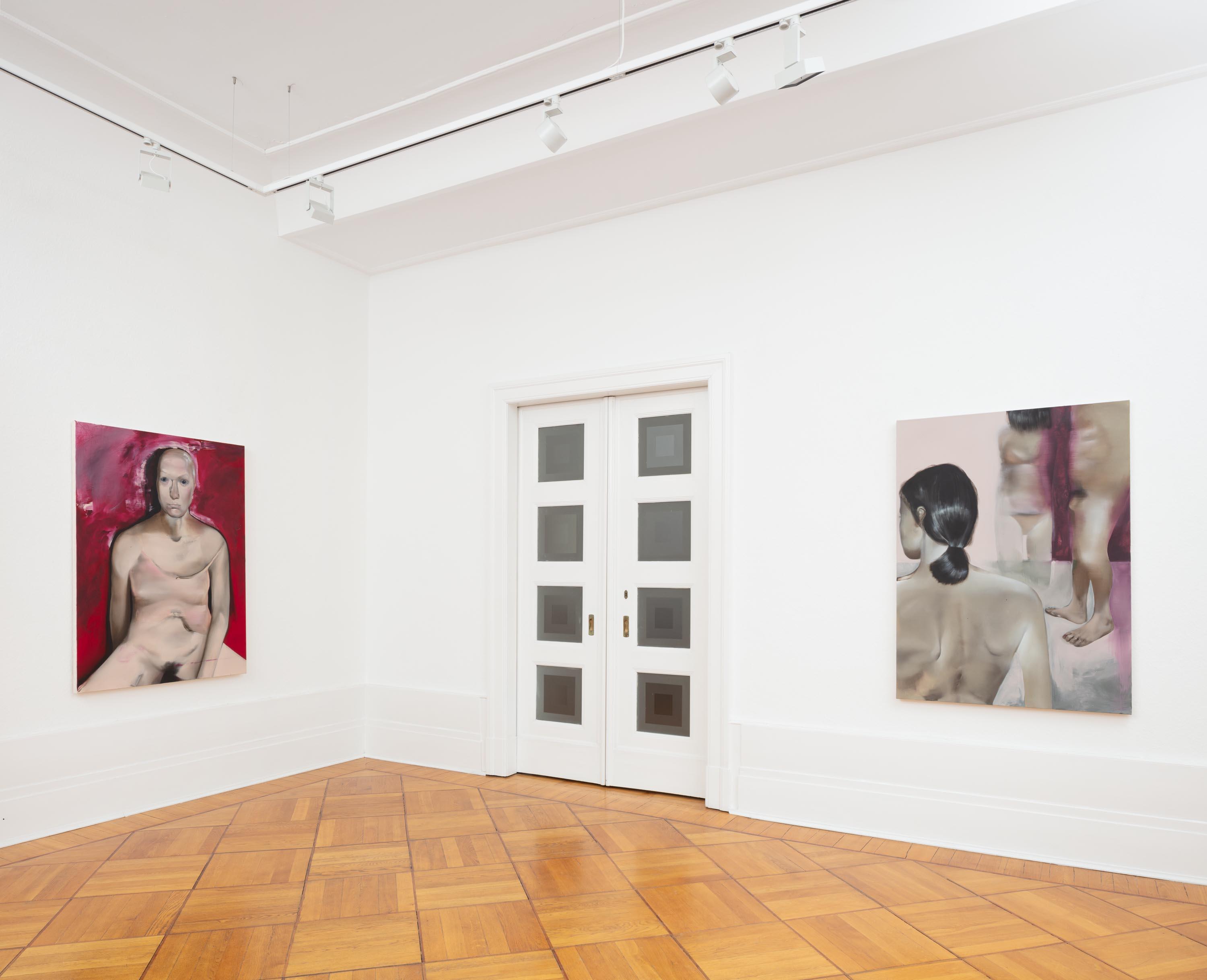 Installation view: Elsa Rouy â I Pictured Skin at GNYP Gallery Berlin, 2025. Courtesy of the Artist & GNYP Gallery / Credits: Ludger Paffrath / Copyright: The Artist