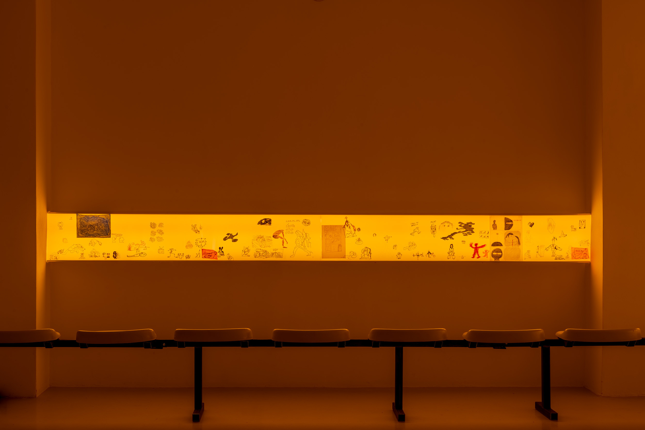 Exhibition view, Gallery of failure or museum of trying, Miki Tkacz at Galeria Skala.