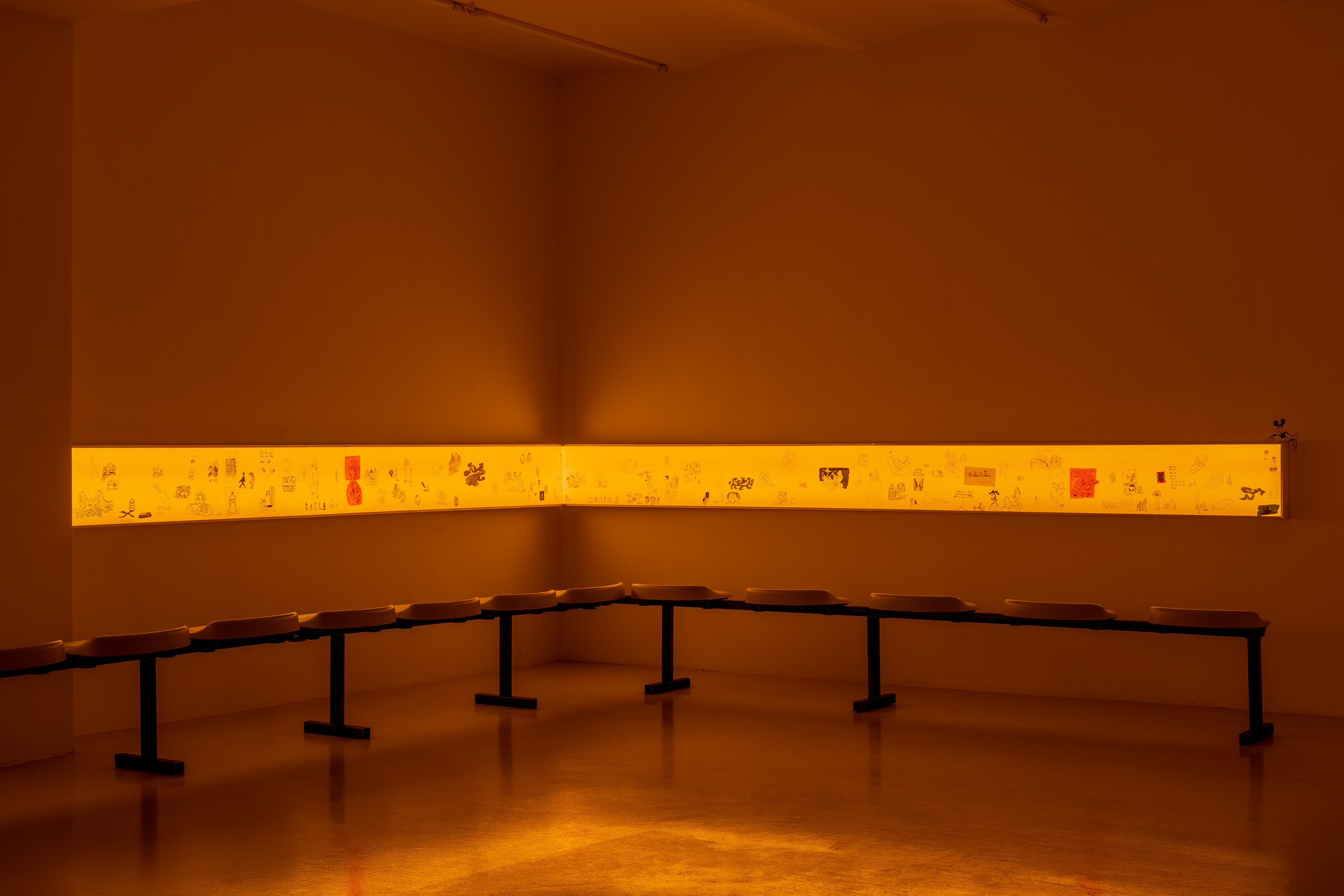 Exhibition view, Gallery of failure or museum of trying, Miki Tkacz at Galeria Skala.