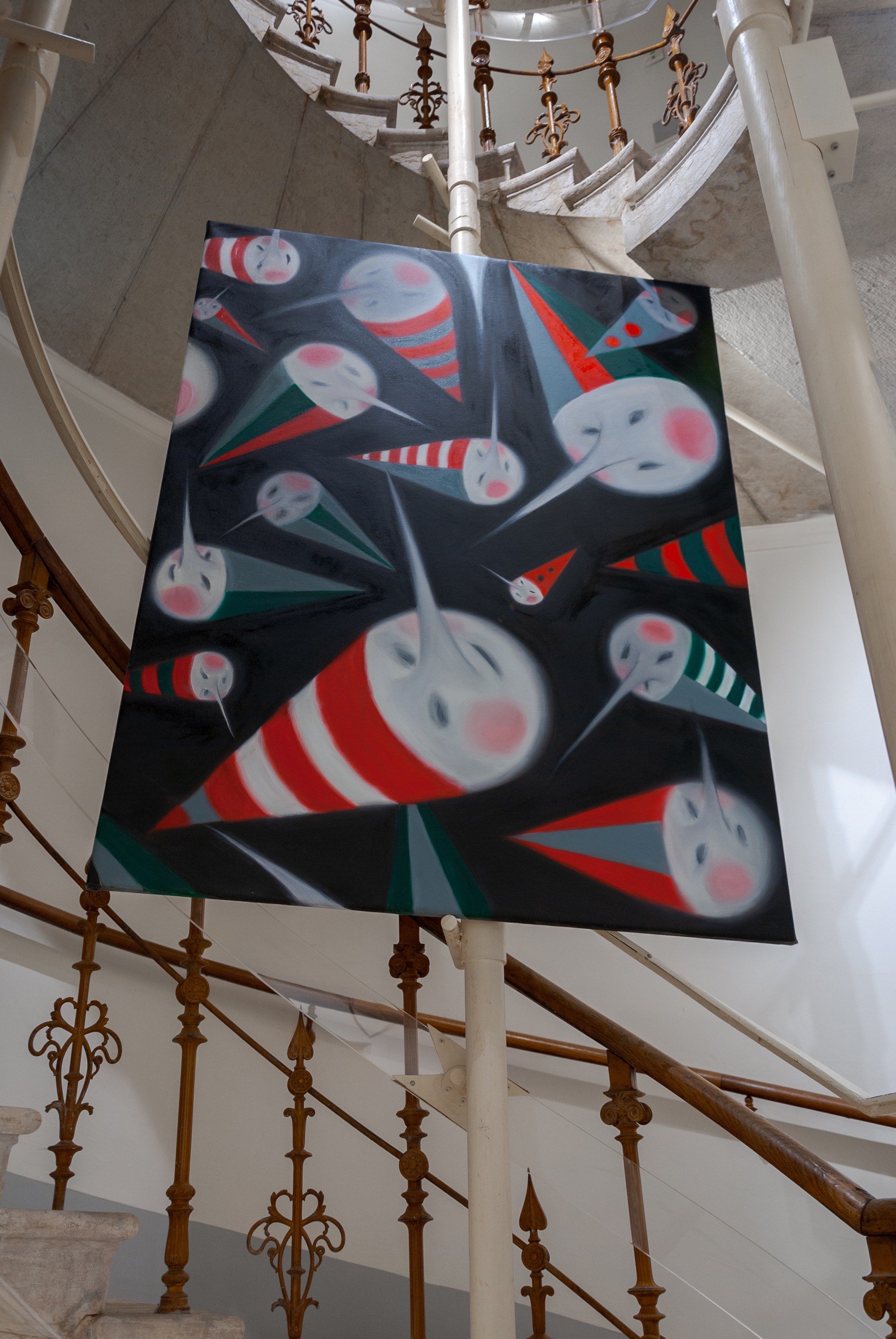 Anna Taganzeva, pinokio 2, 2024-2025, Oil on canvas