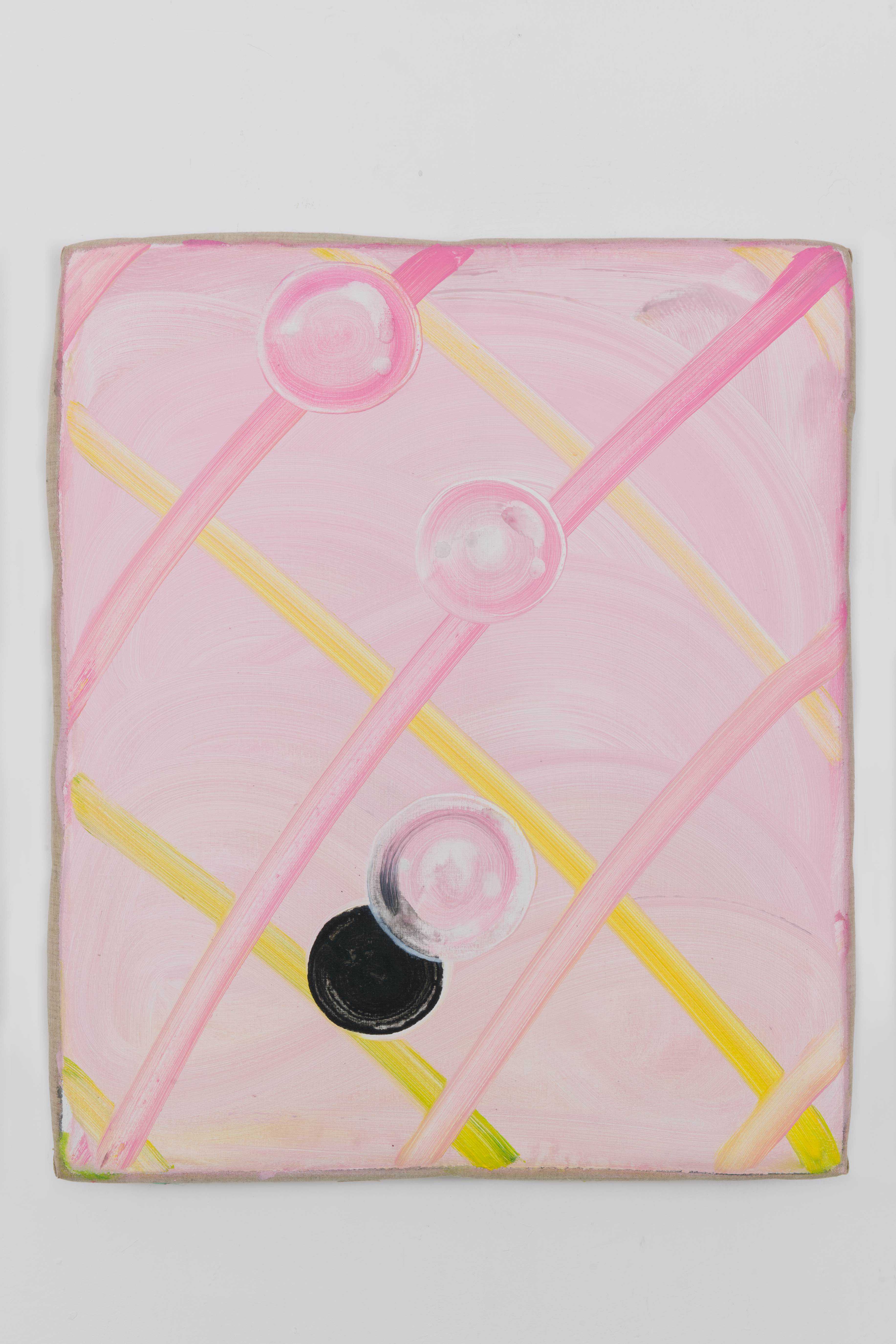 SANDER VAN DEURZEN Bellenblazer, 2022 Acrylicpaint on canvas 65 x 55 cm