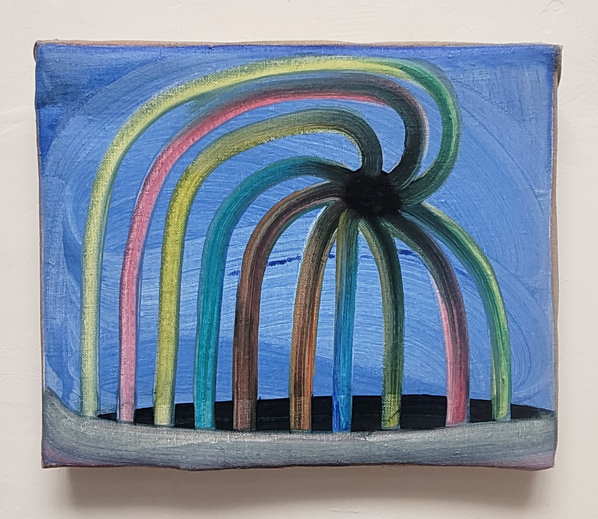 SANDER VAN DEURZEN Untitled, 2023 Acrylicpaint on canvas 45 x 55 cm