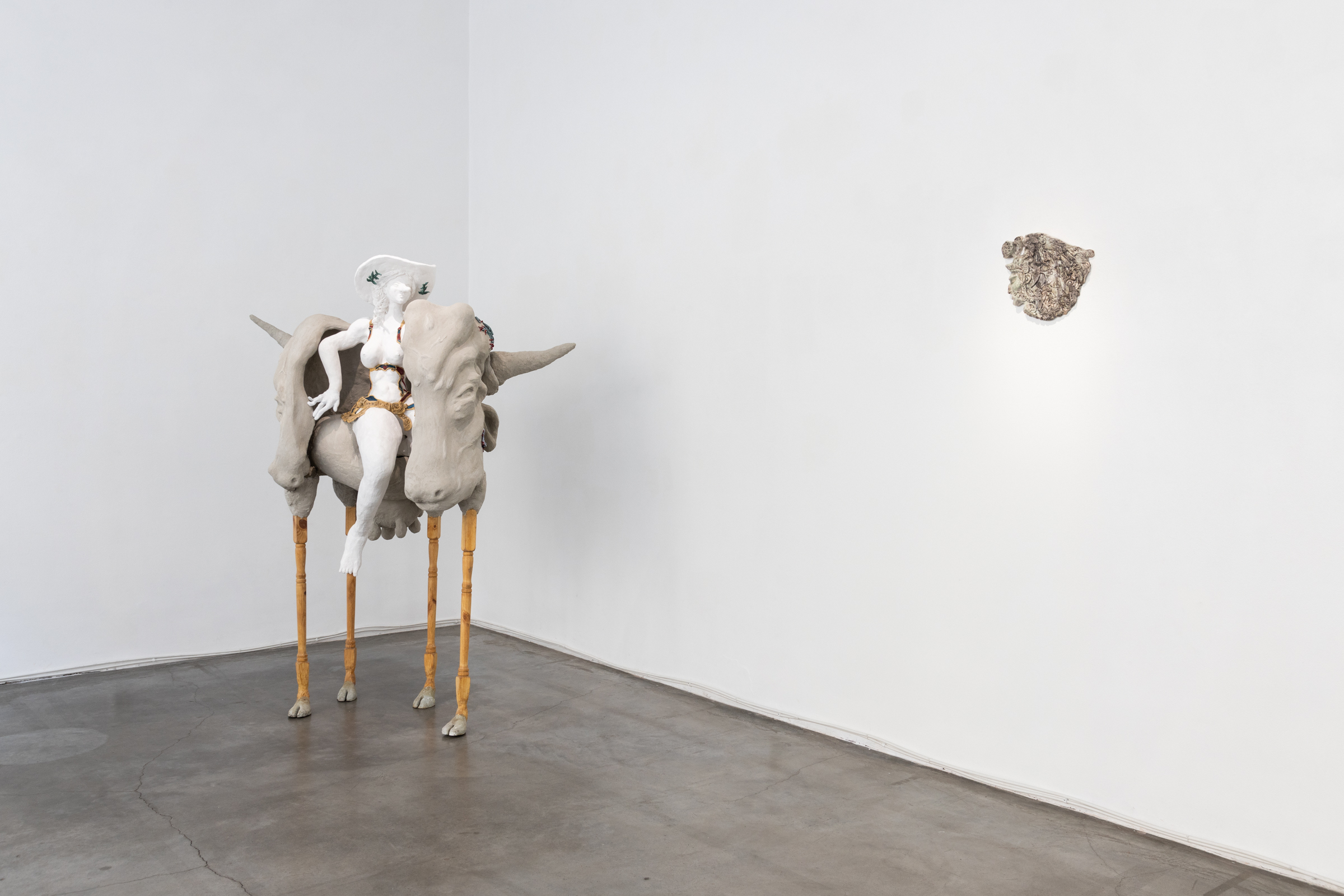 Exhibition view of âThe House of Asterionâ, 2025. Photo: Jane Treima