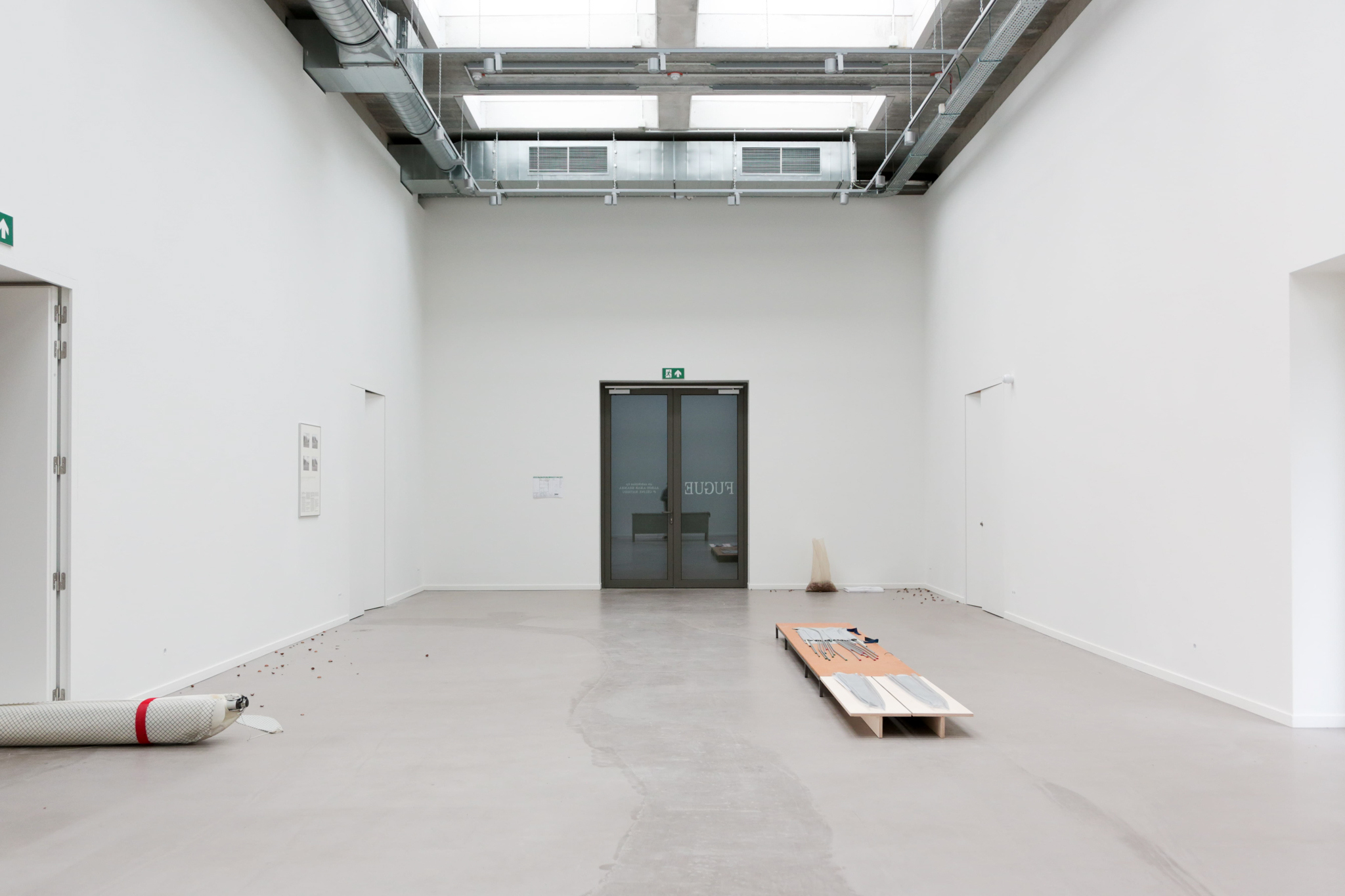 Installation view of Fugue at Jester, 2025. Courtesy: the artist. Photo: Aaron Amar Bhamra.