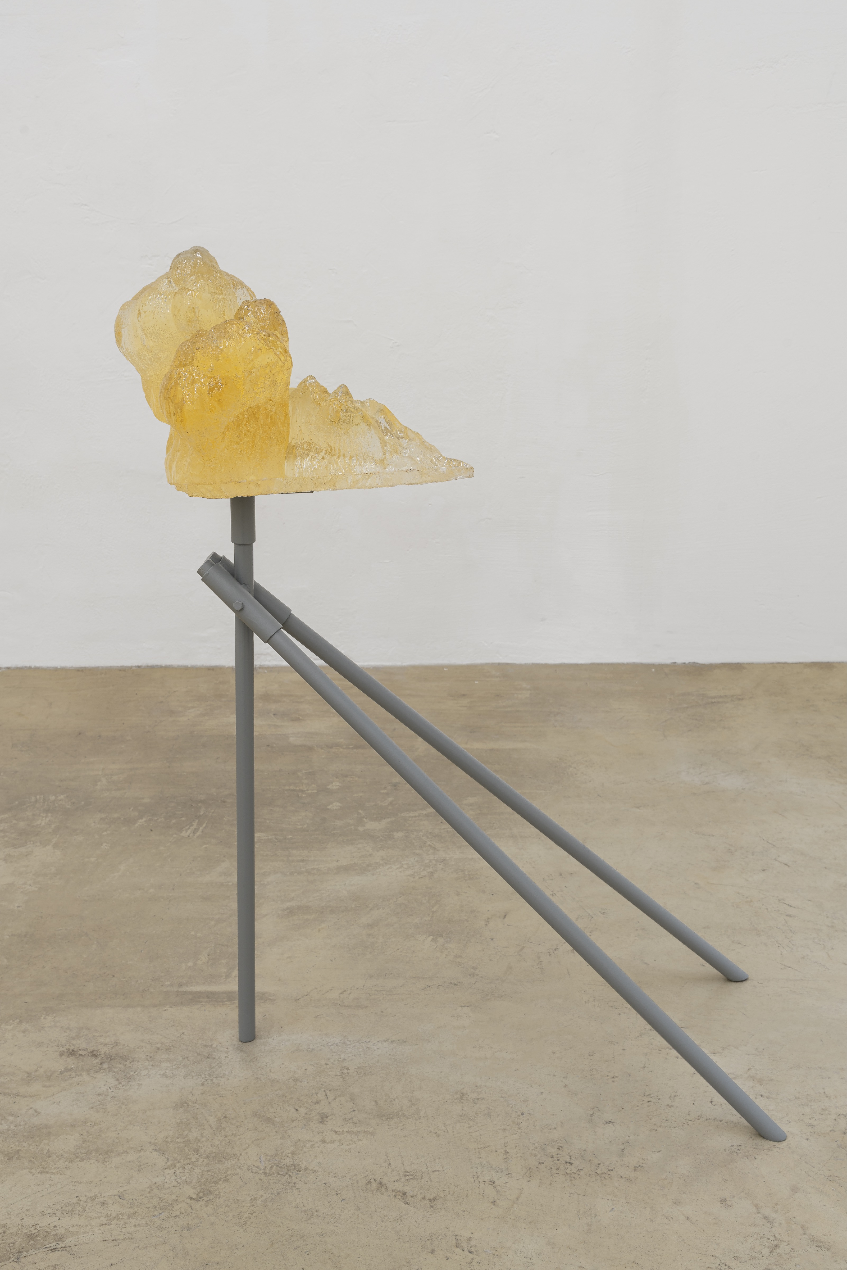 Matteo Nasini, Wild combination, 2025 Resin, iron and enamel, 70x97x37 cm, 34x26x21 cm