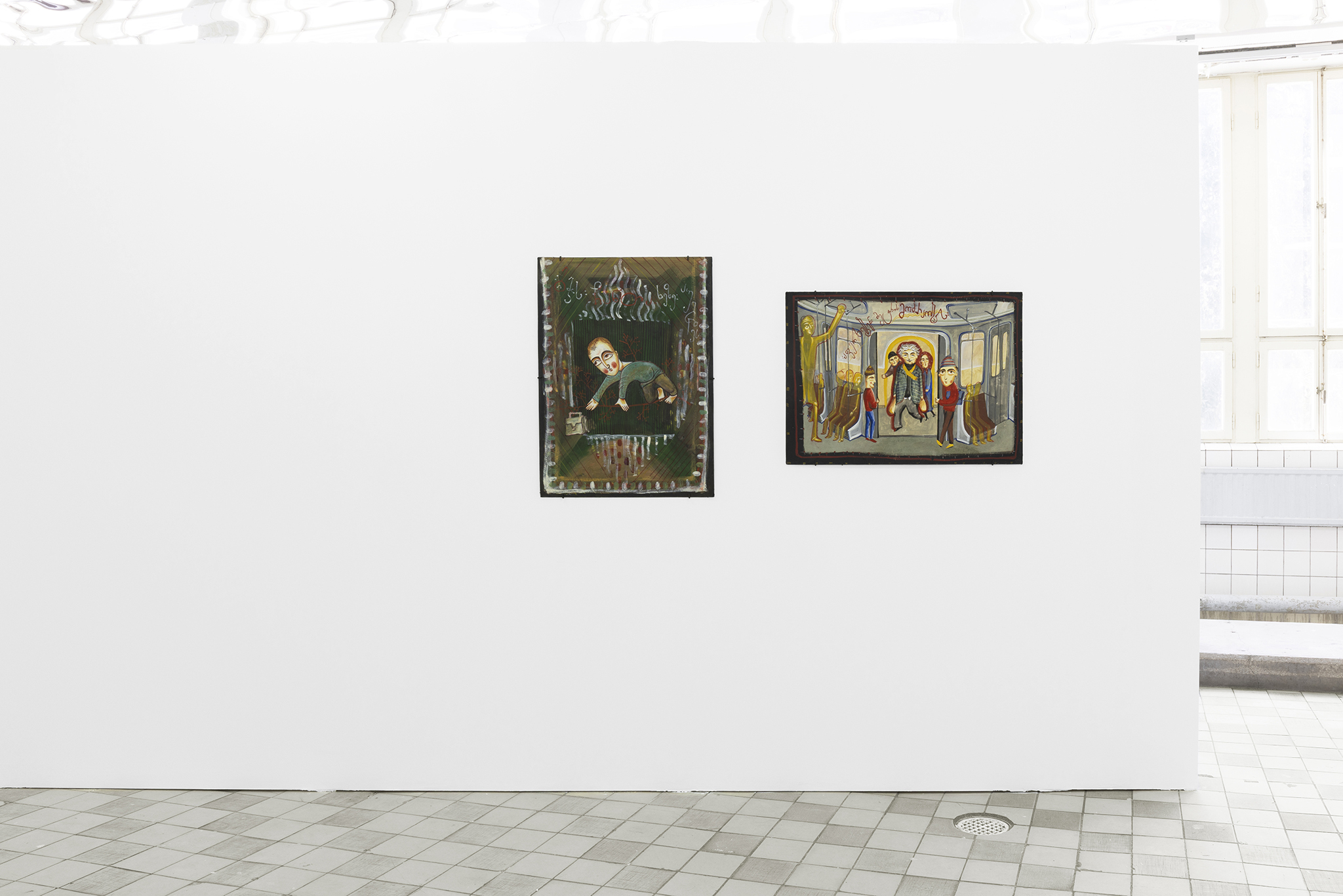 Installation view, Nina Kintsurashvili and Lasha Kintsurashvili - 'Udabno' at Konsthall C, Stockholm, Swedan, 2025. Photo Credit - Johan Osterholm, Konsthall C