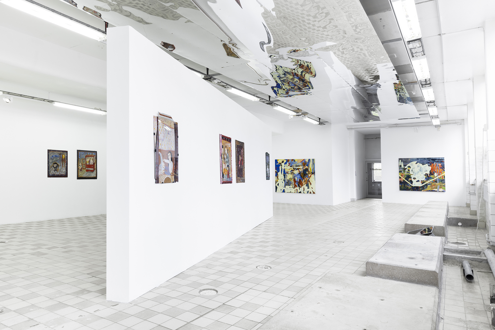 Installation view, Nina Kintsurashvili and Lasha Kintsurashvili - 'Udabno' at Konsthall C, Stockholm, Swedan, 2025. Photo Credit - Johan Osterholm, Konsthall C