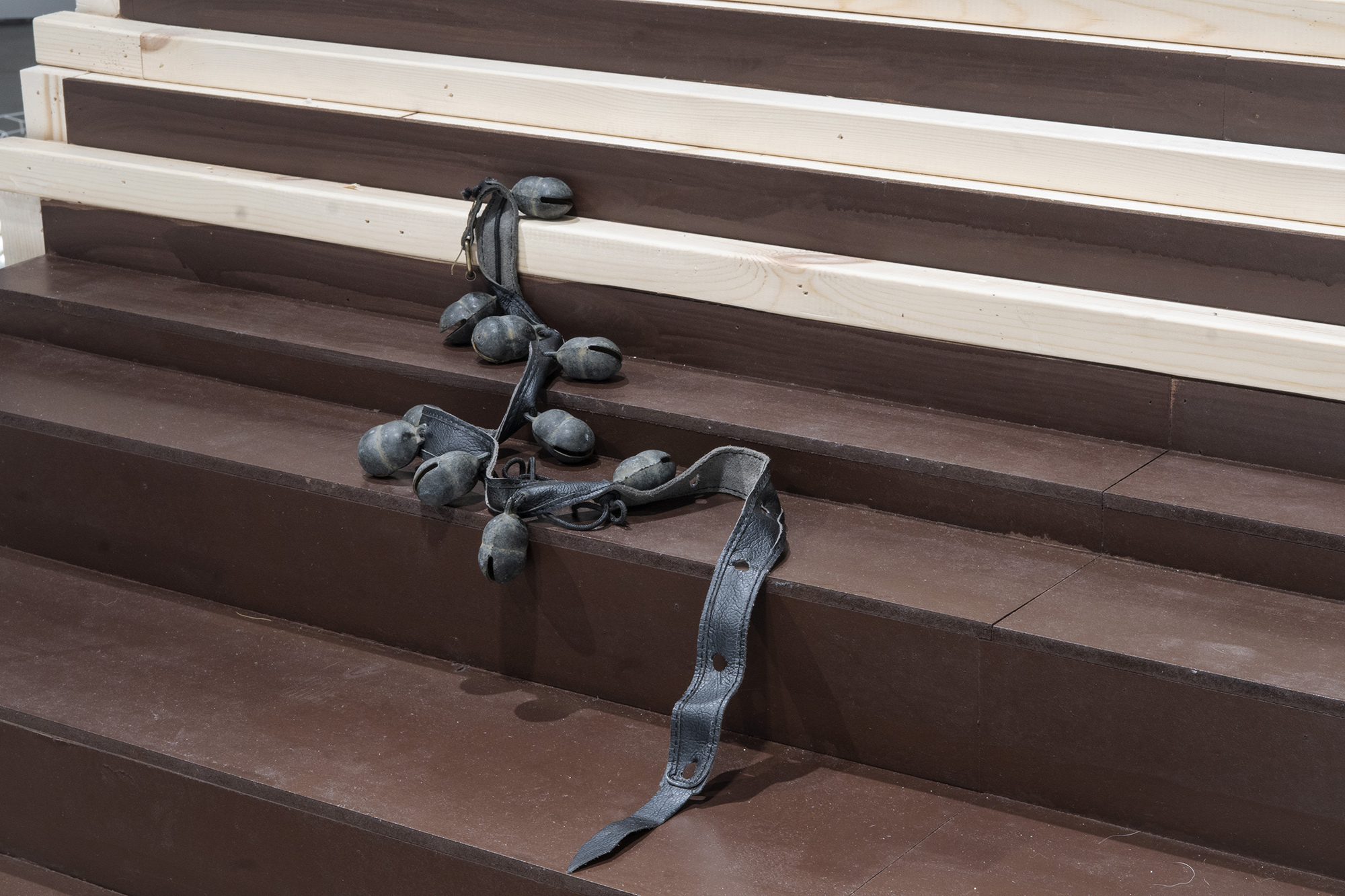 Kay Yoon, Detail View of I Eat My Own Tale (When a Dining Table Becomes Theater) (2025)