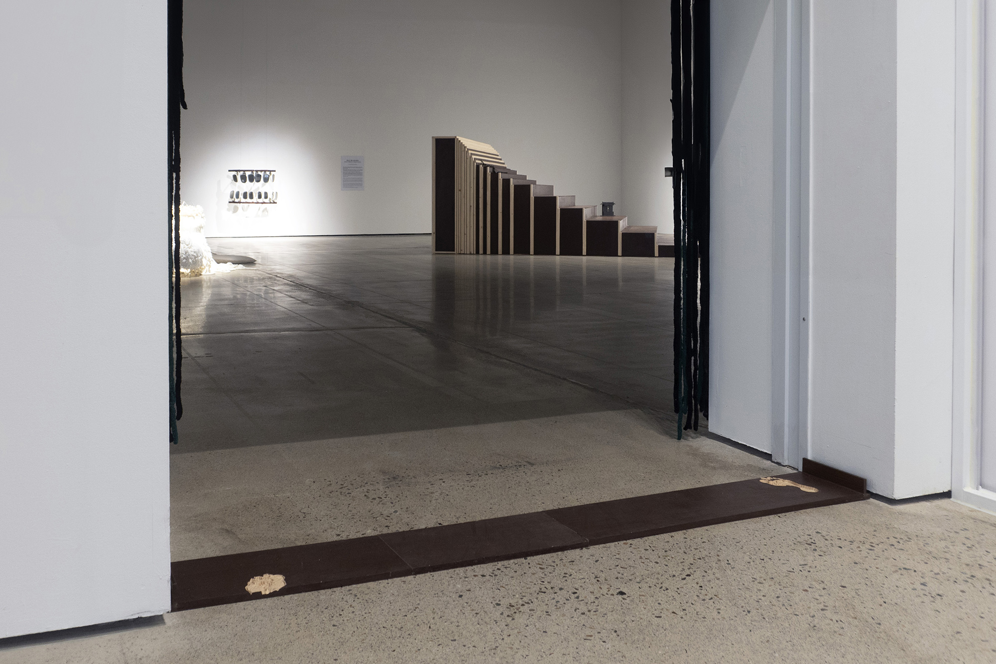 Exhibition View of Knocking Where a Door Once Stood(2025)