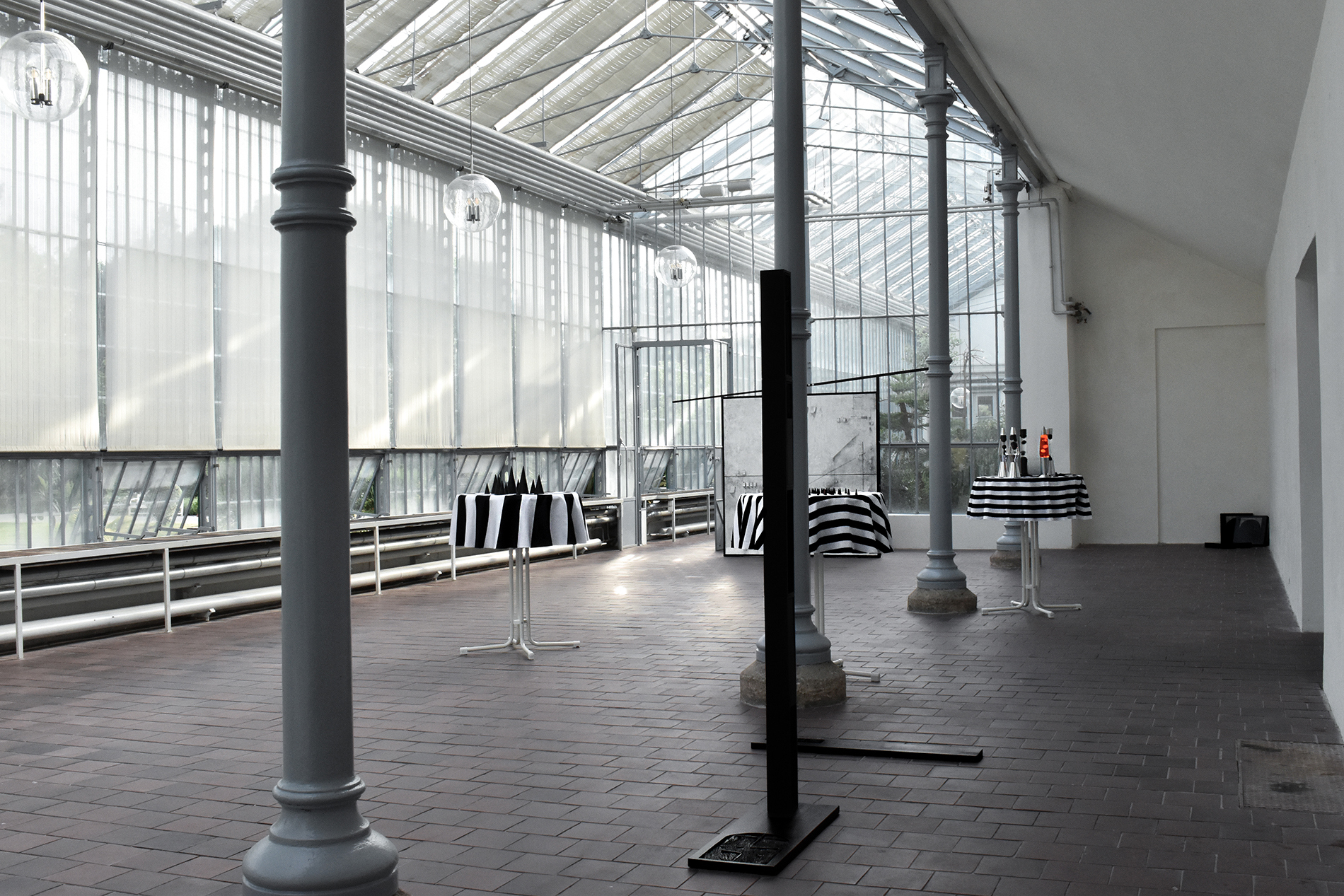 Georg Dahled & Sofiia Yesakova: Vanitous Spectre, exhibition view Iron House, Nymphenburg Palace, Munich, 2025
