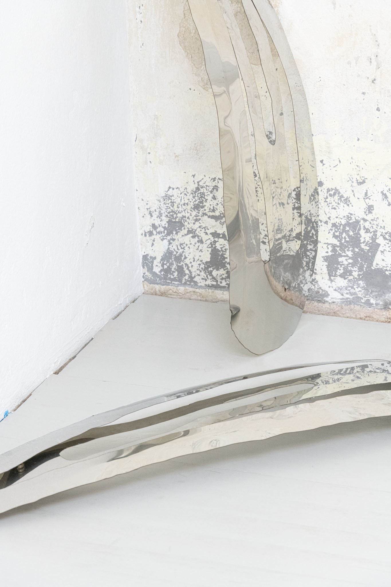 Jakob Braito, 'Indie clip: untitled 01 + 02', Stainless steel, 90 x 30 x 10 cm, 2023