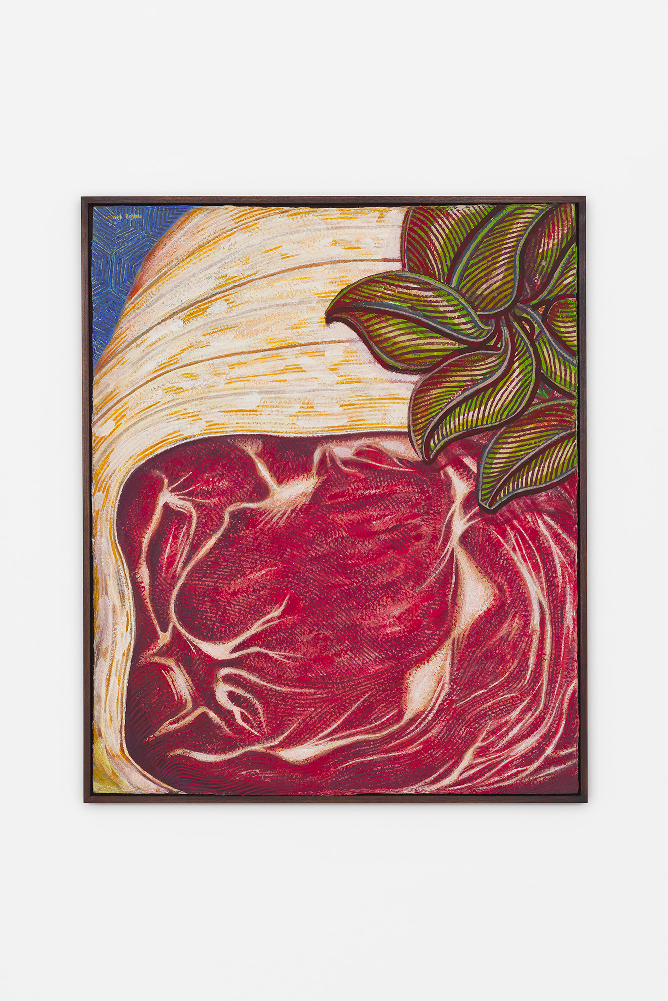 Emma Reyes, untitled, 1987, acrylic on canvas paper, 87,5 × 71,5 cm