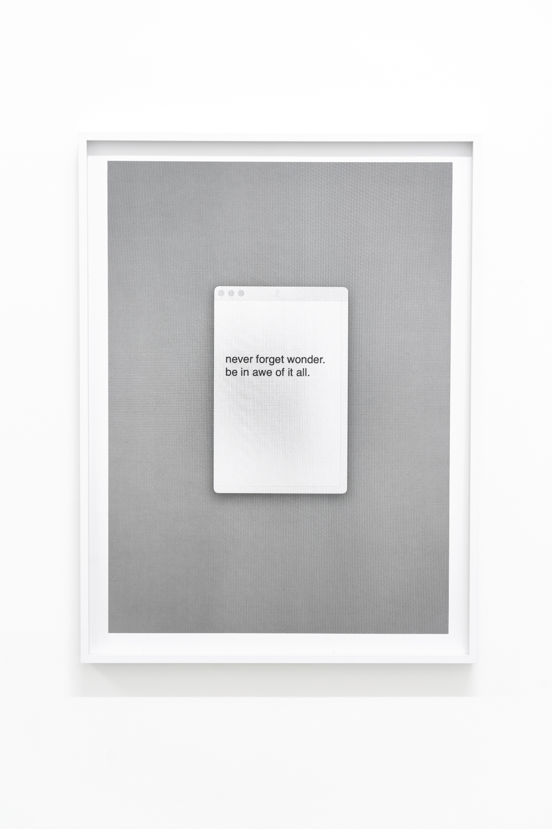 Samuel Henne, “untitled #17”, from “untitled (note to self)”, Fine Art Print, 60x45 cm, 2025