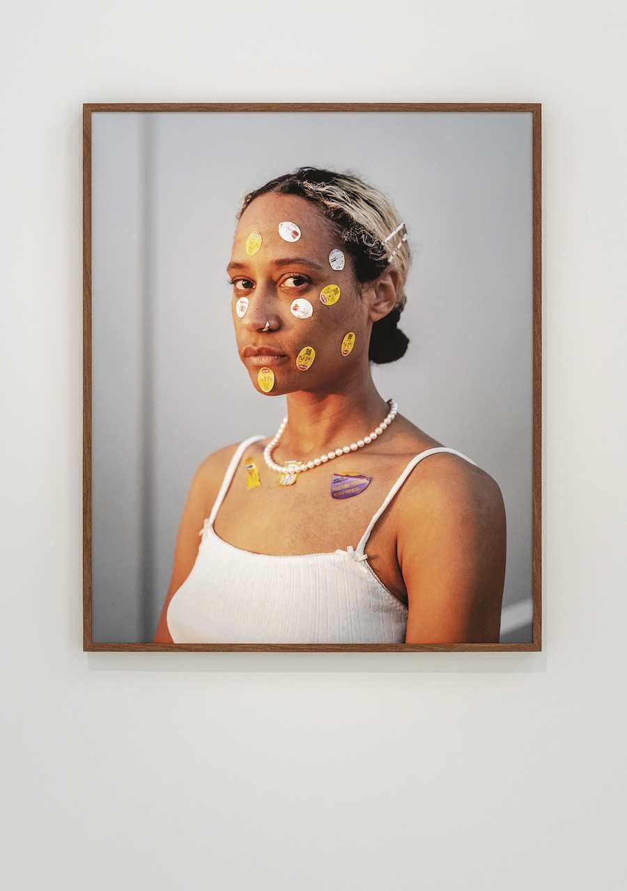 Eve Tagny, Untitled, 2025, in: In the Underbelly of a Kernel, Westfälischer Kunstverein, Münster, Photo: Thorsten Arendt