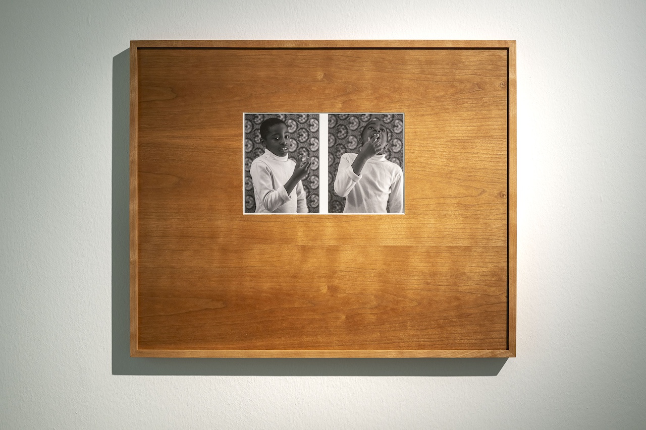 Eve Tagny, Untitled, 2025, in: In the Underbelly of a Kernel, Westfälischer Kunstverein, Münster, Photo: Thorsten Arendt