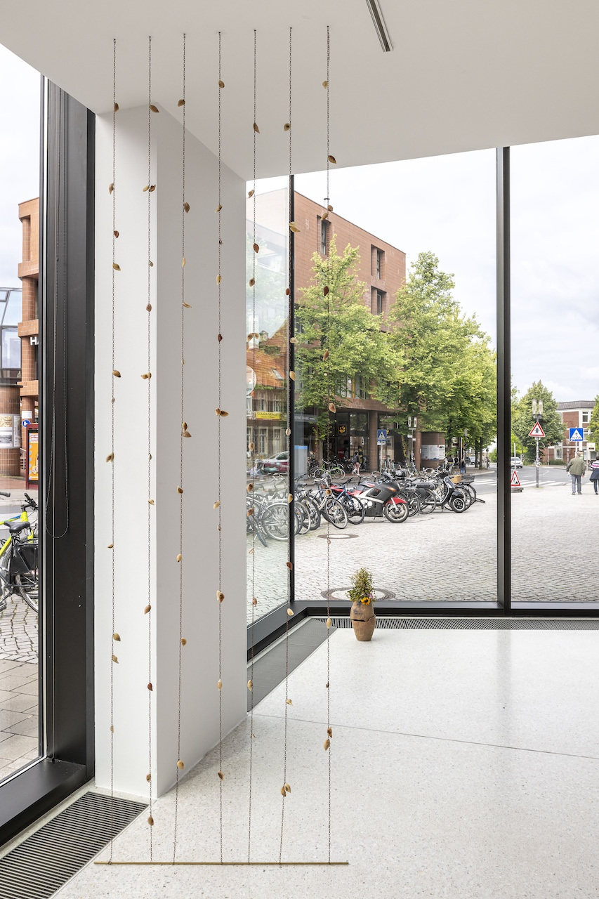 Eve Tagny, In the Underbelly of a Kernel, 2025, Installation view, Westfälischer Kunstverein, Münster, Photo: Thorsten Arendt