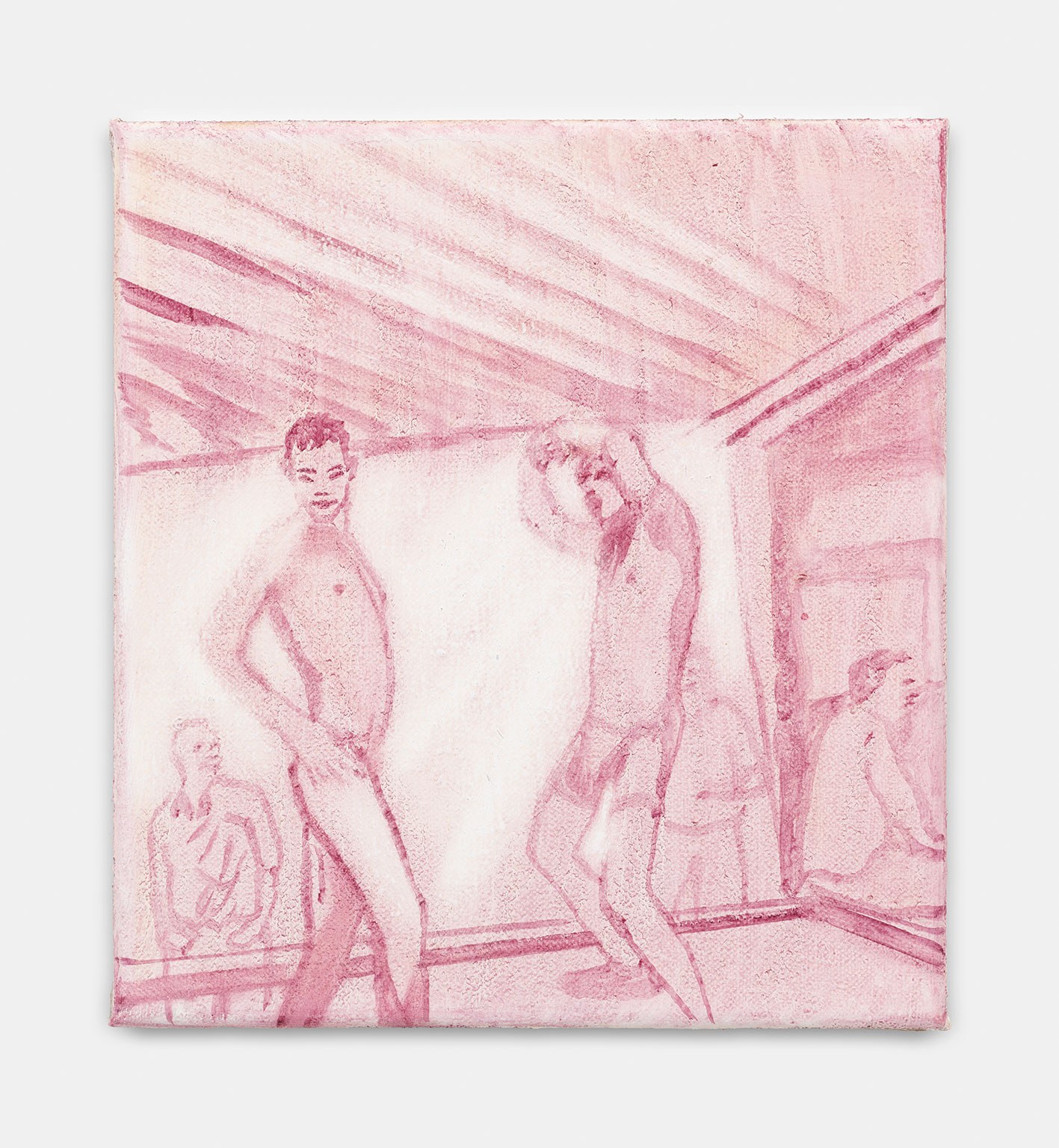 Dancing Boy 3, 2025, Oil on linen, 26 x 24 cm