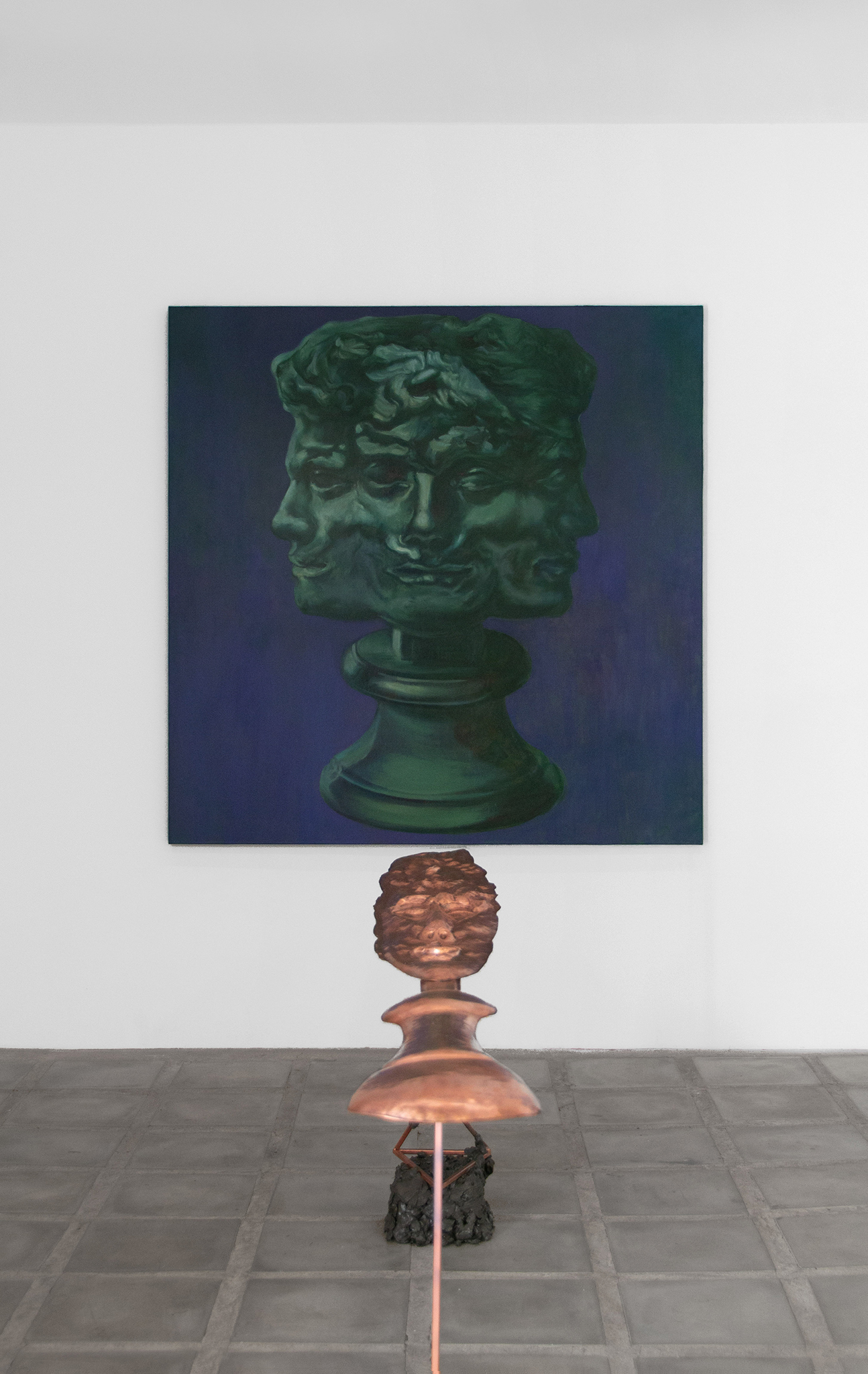 Vadim Zaitsev, ‘’Daumier’’ exhibition view at Devyatnadtsat gallery