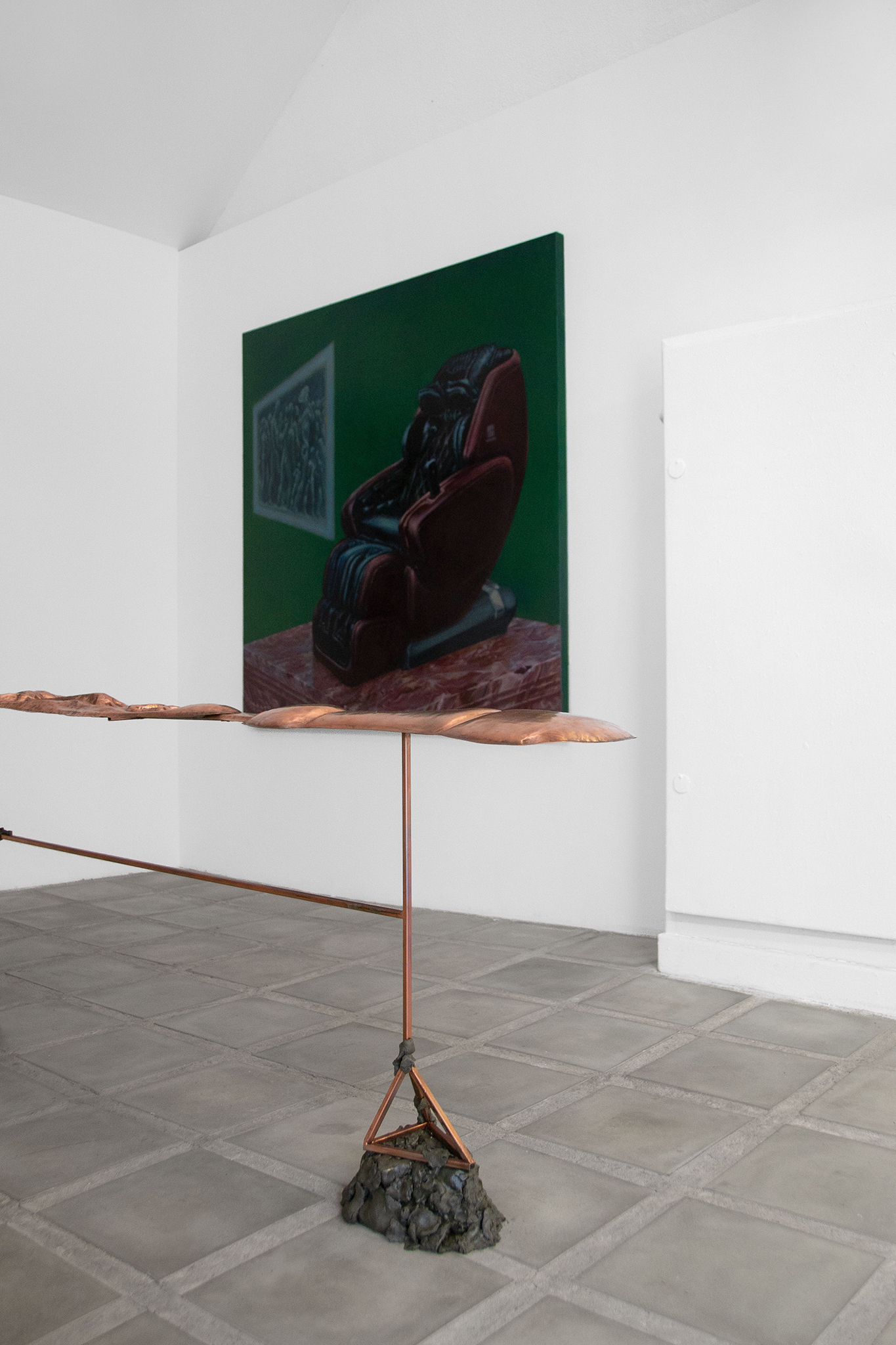 Vadim Zaitsev, ‘’Daumier’’ exhibition view at Devyatnadtsat gallery
