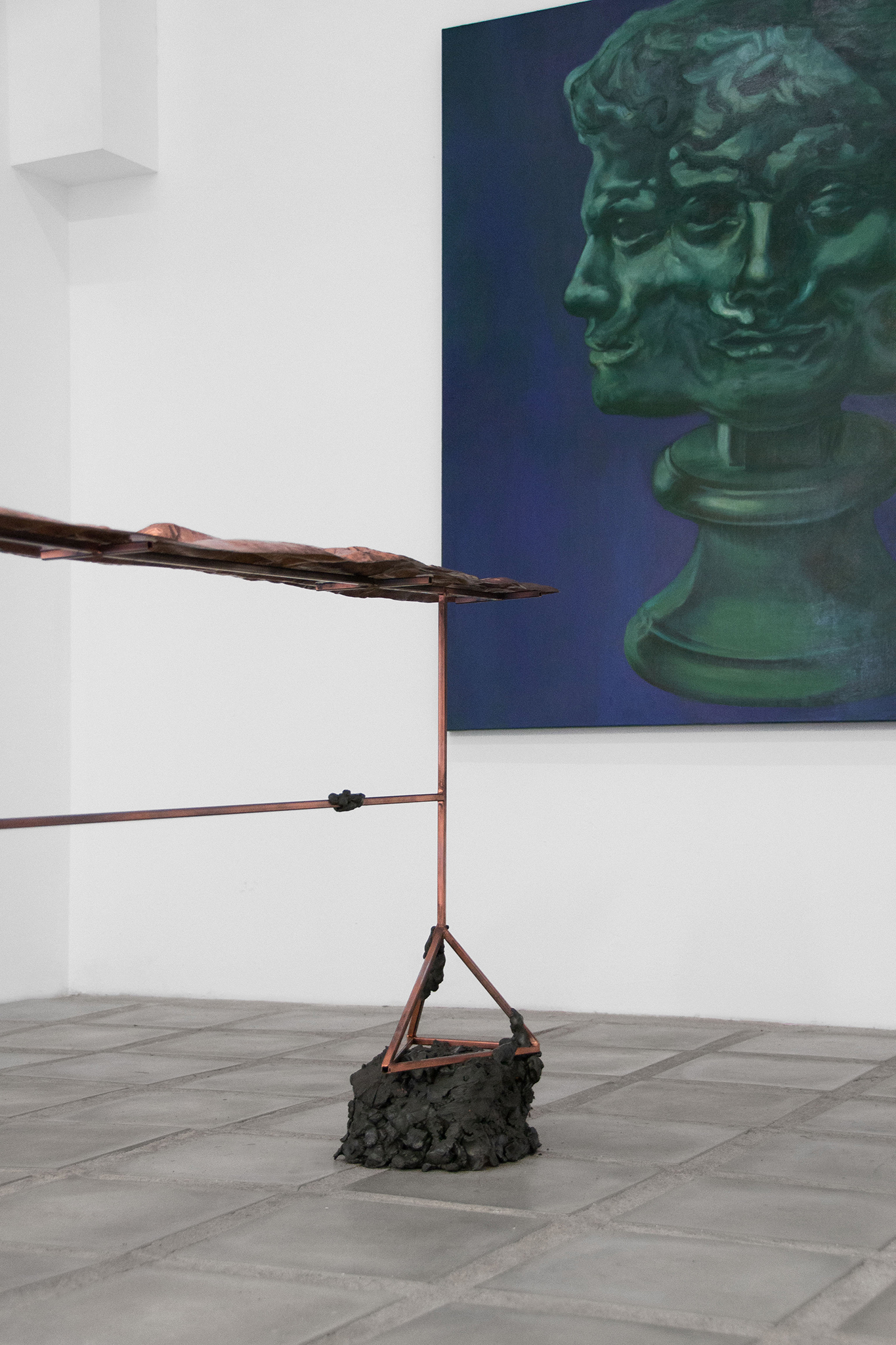 Vadim Zaitsev, ‘’Daumier’’ exhibition view at Devyatnadtsat gallery