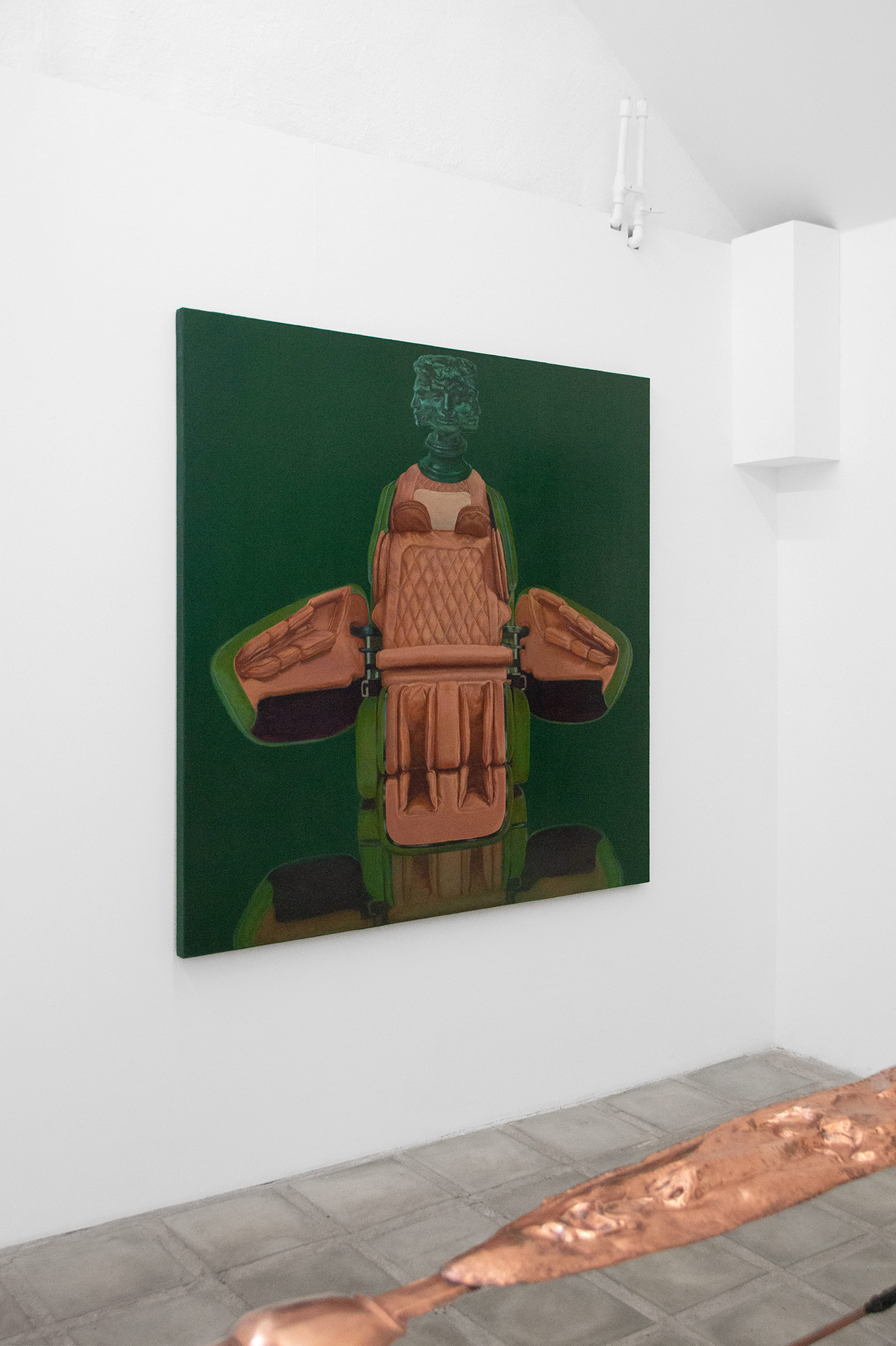 Vadim Zaitsev, ‘’Daumier’’ exhibition view at Devyatnadtsat gallery