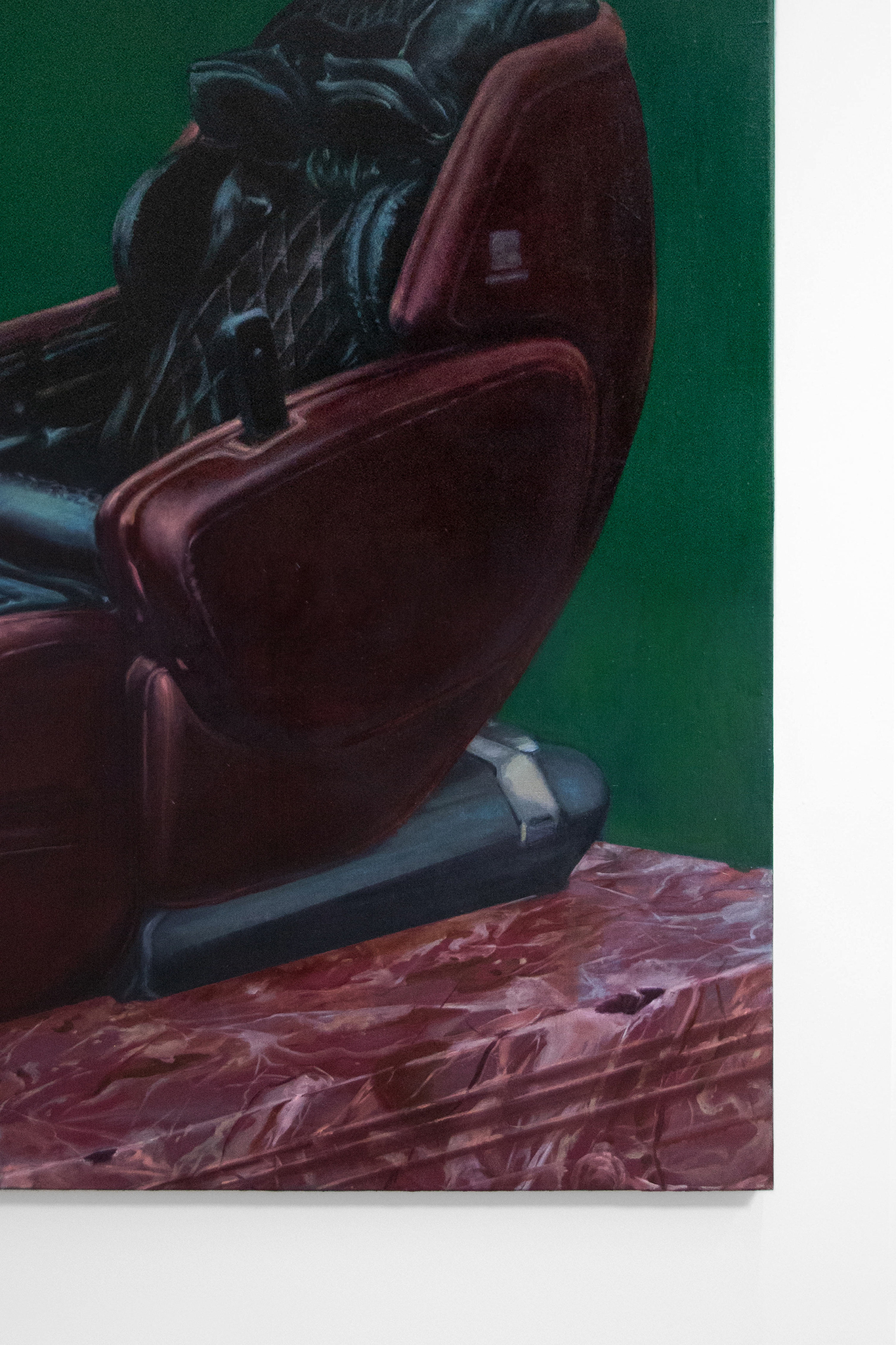 Vadim Zaitsev, ‘’Daumier I’’, 2025 oil on canvas 150x150 cm