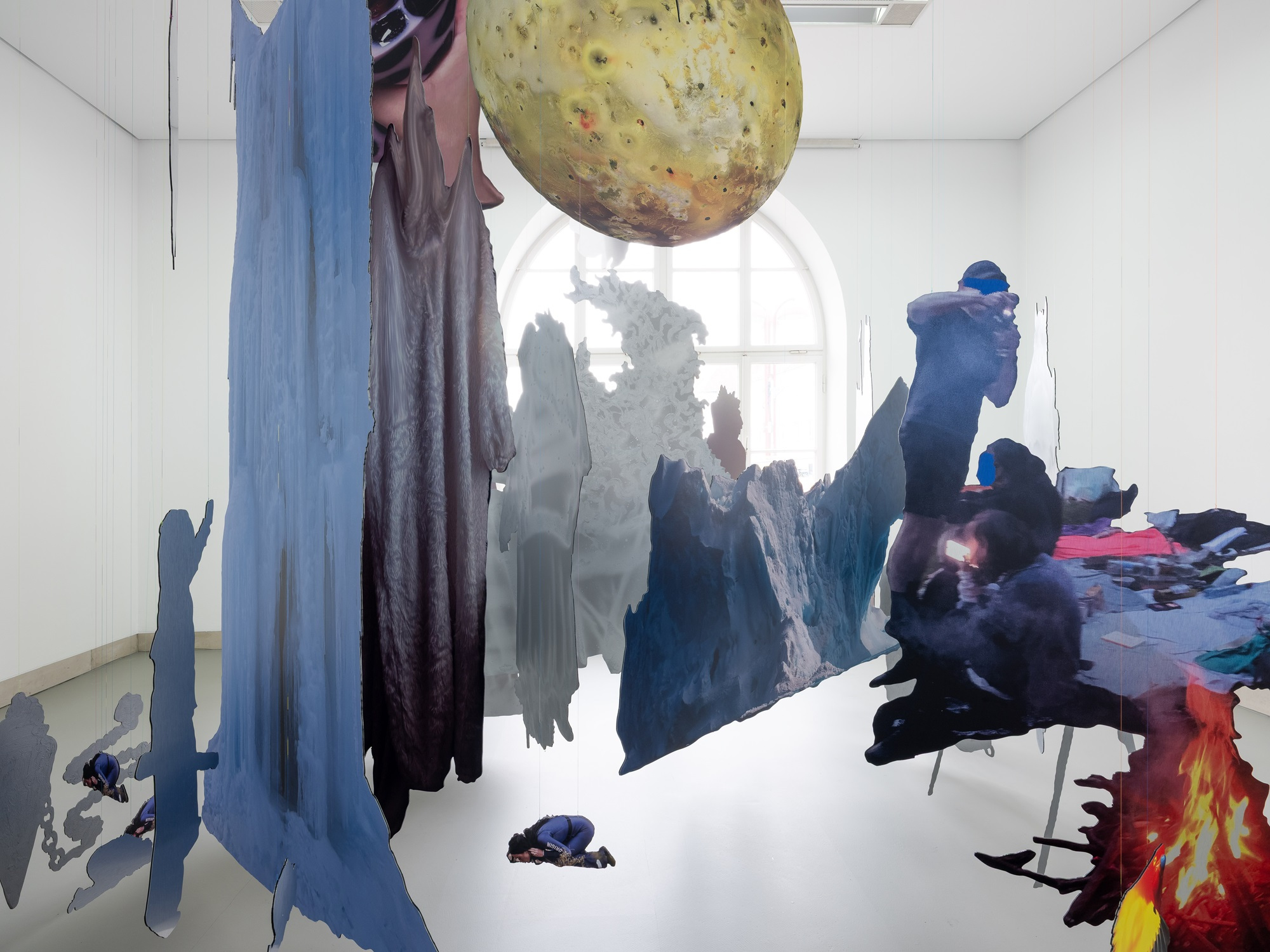 Detail view: Iris Helena Hamers, 000000000000066600000000000001, 2025 ©2025: the artist & Galerie Stadt Sindelfingen, courtesy: the artist and PAW Gallery, Karlsruhe, photo: Rafael Jörger