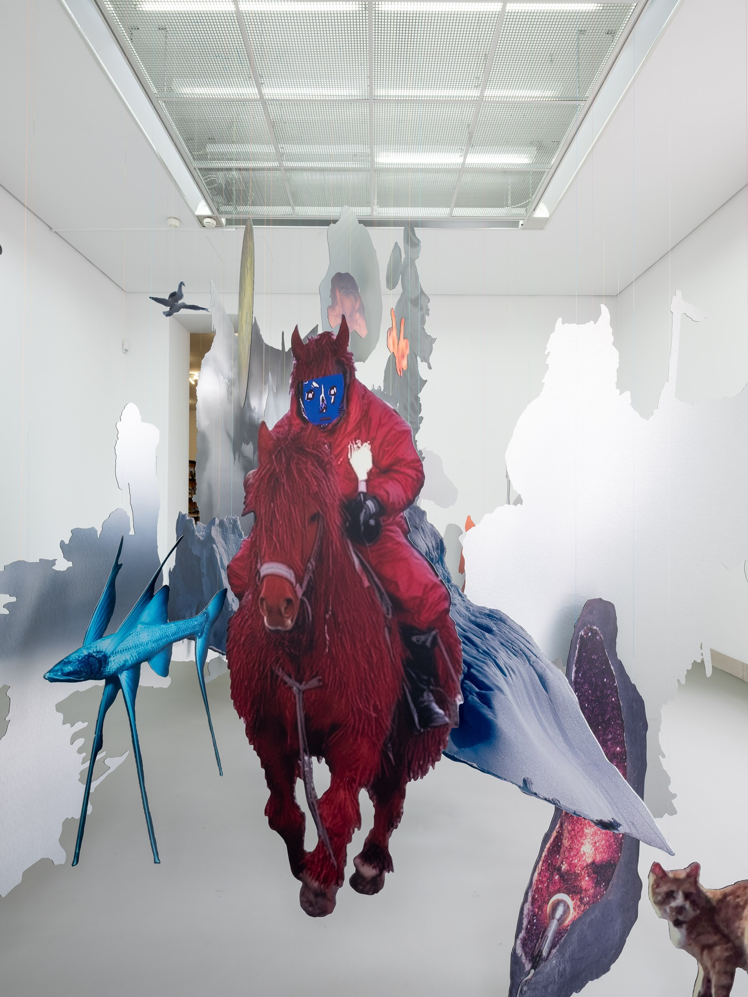 Detail view: Iris Helena Hamers, 000000000000066600000000000001, 2025 ©2025: the artist & Galerie Stadt Sindelfingen, courtesy: the artist and PAW Gallery, Karlsruhe, photo: Rafael Jörger