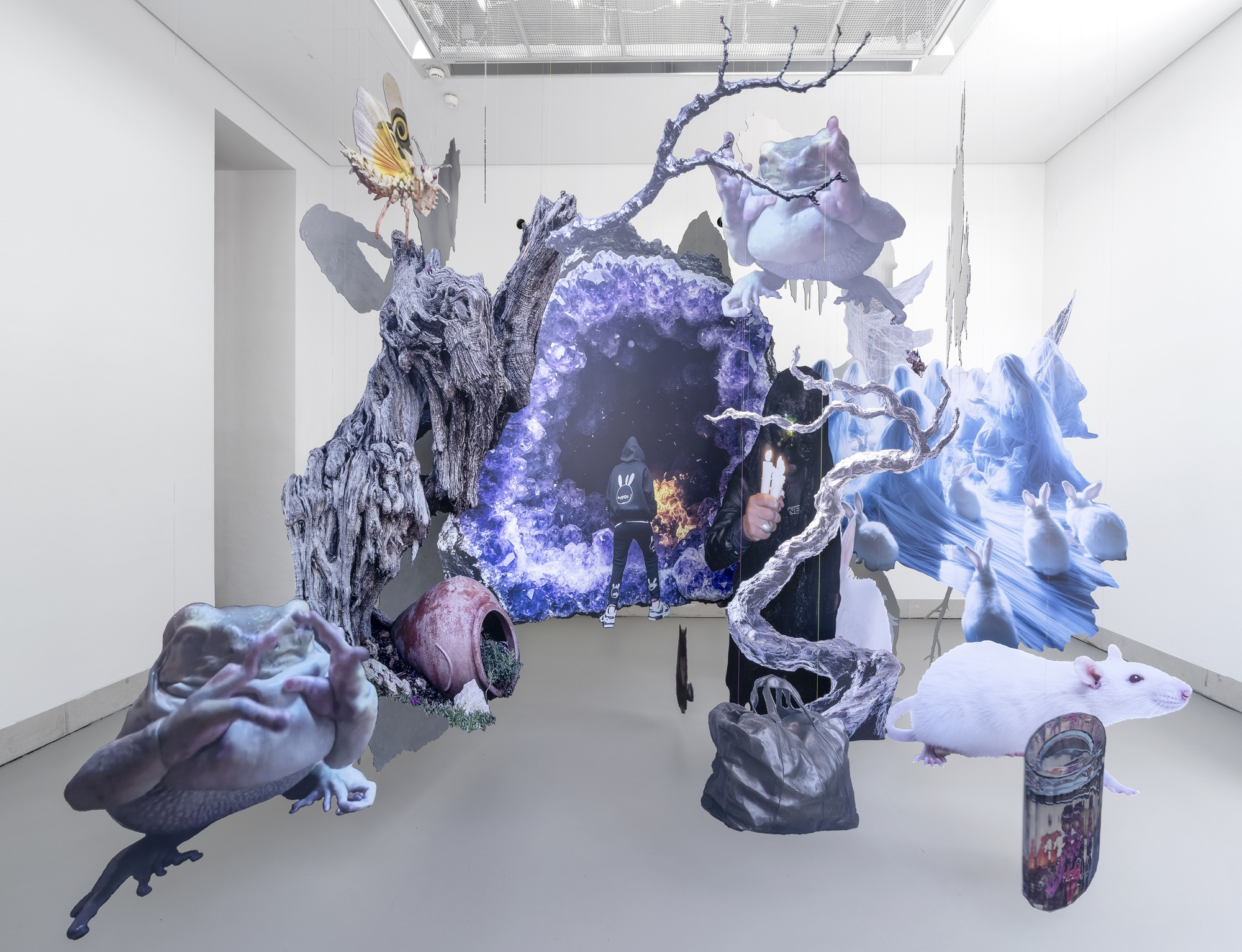 Iris Helena Hamers, Virgo Infall, 2025 ©2025: the artist & Galerie Stadt Sindelfingen, courtesy: the artist and PAW Gallery, Karlsruhe, photo: Wolfgang Günzel
