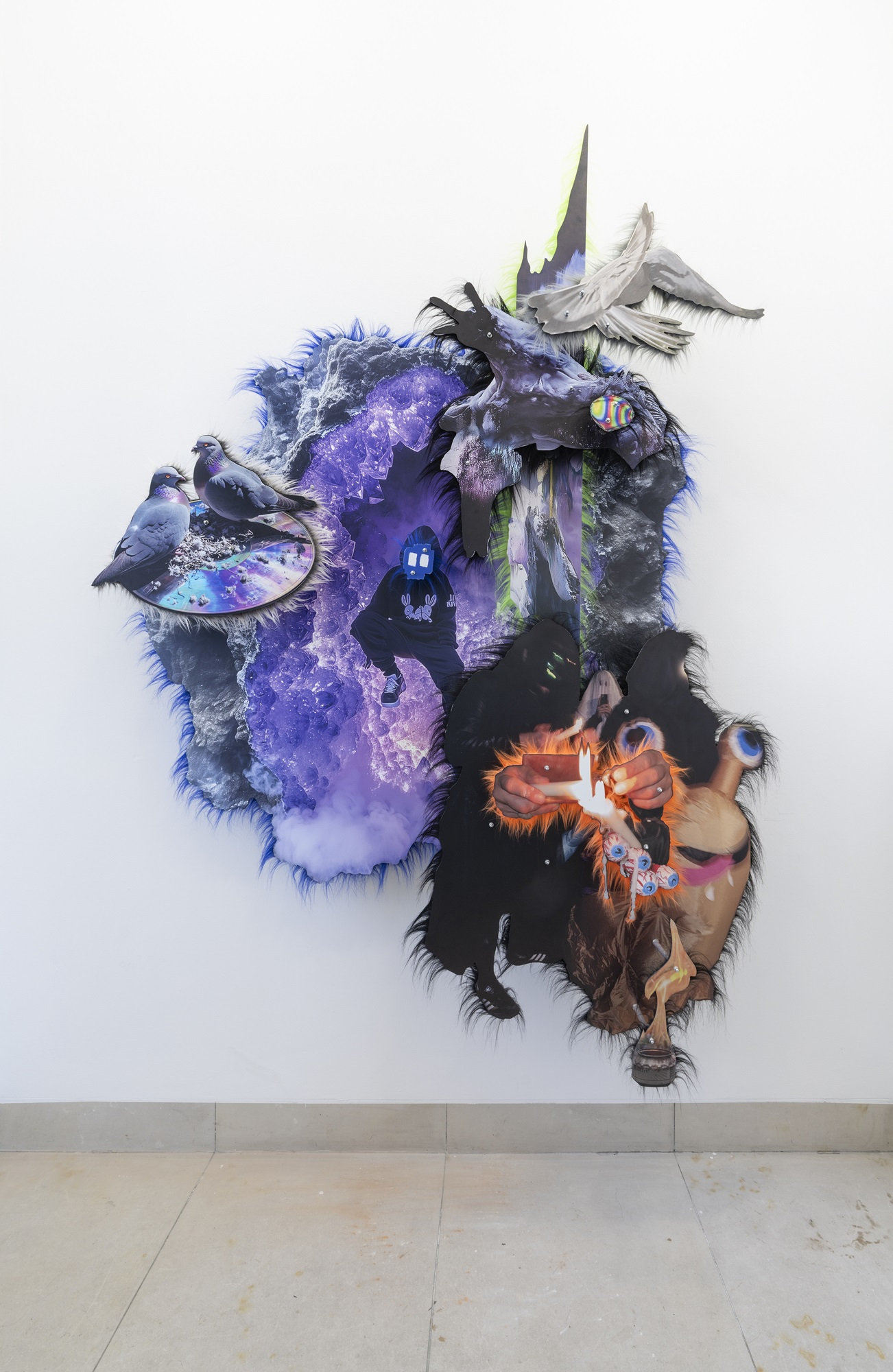 Iris Helena Hamers, da-pu2-ri-to-jo po-ti-ni-ja, 2025 ©2025: the artist & Galerie Stadt Sindelfingen, courtesy: the artist and PAW Gallery, Karlsruhe, photo: Wolfgang Günzel 