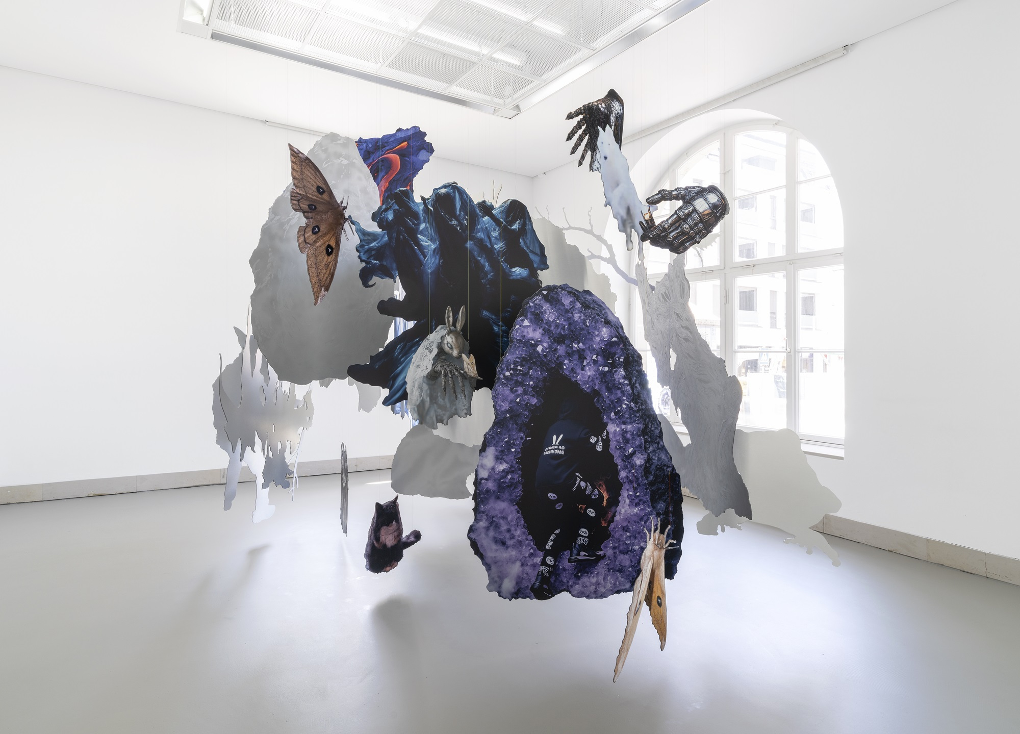 Iris Helena Hamers, Virgo Infall, 2025 © 2025: the artist & Galerie Stadt Sindelfingen, courtesy: the artist and PAW Gallery, Karlsruhe, photo: Wolfgang Günzel 