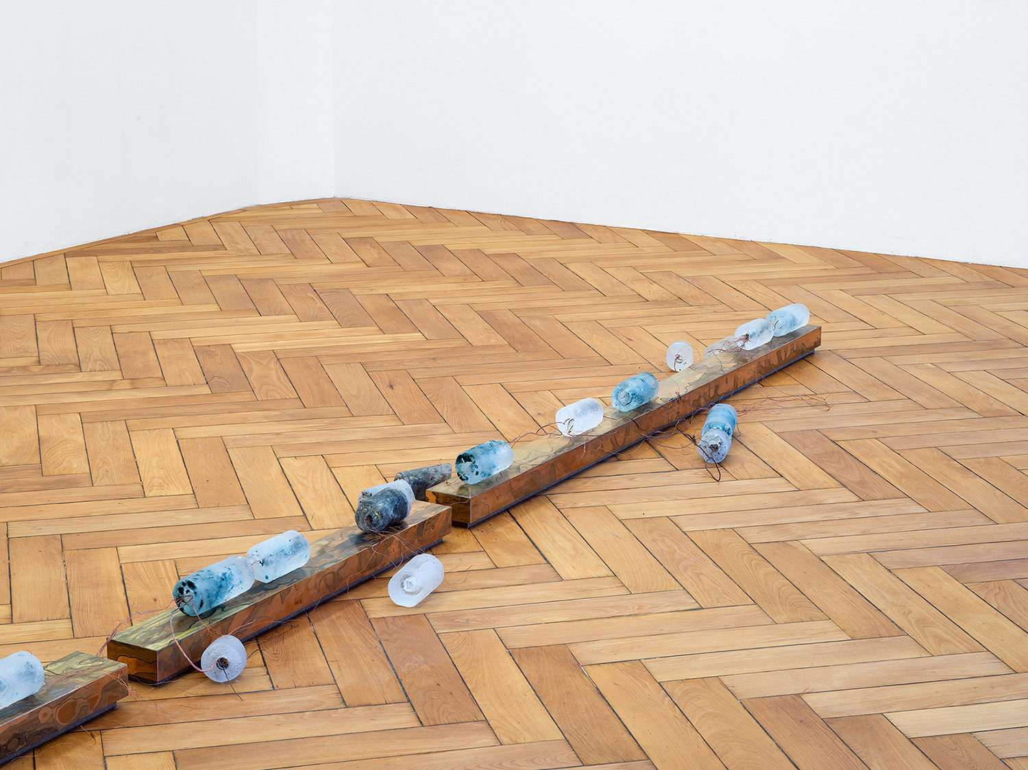 Matheline Marmy, No Prospect for an End, installation view Stadtgalerie Bern, 2025. Image: Cedric Mussano