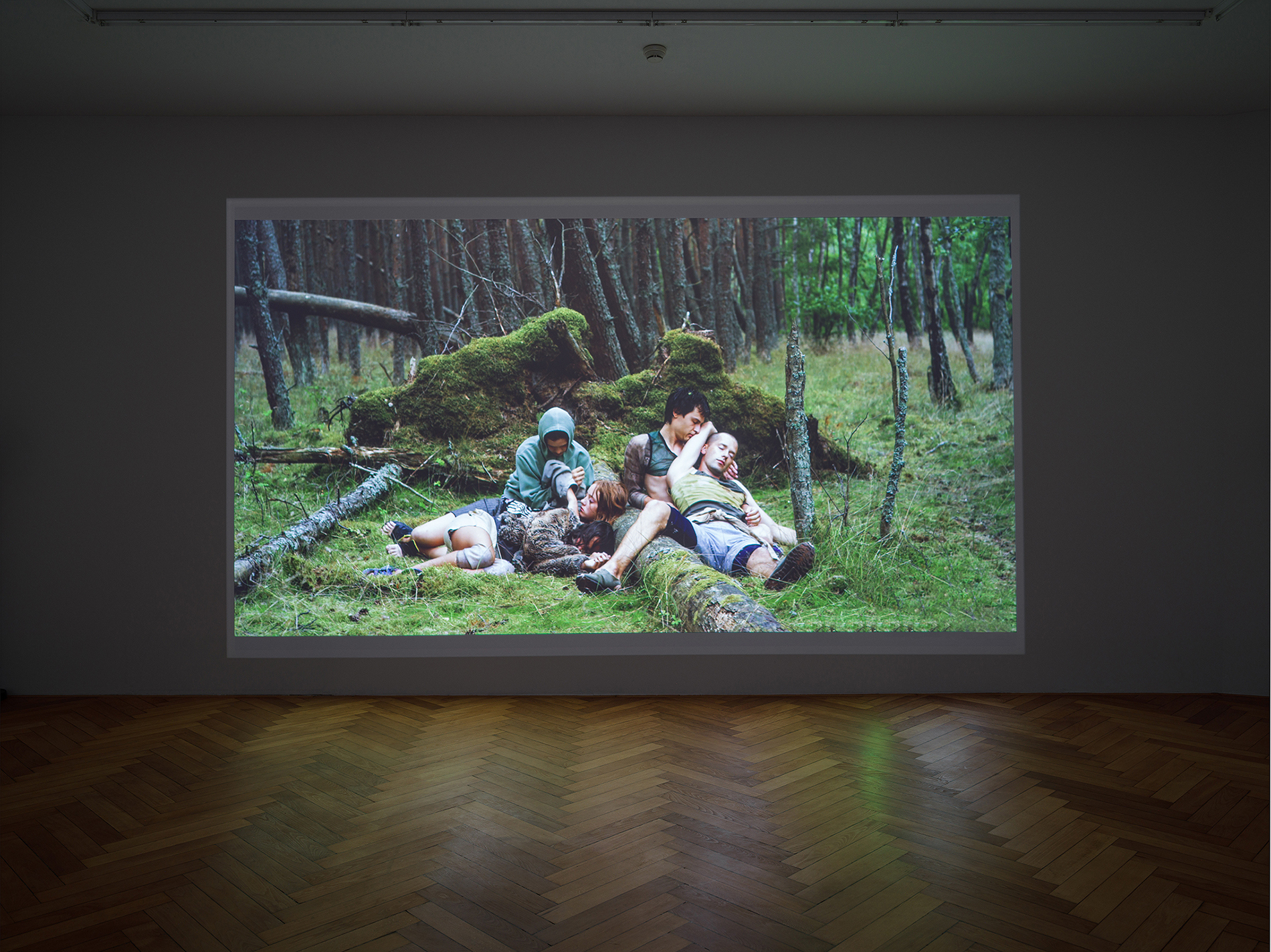 Eglė Budvytytė, Songs from the Compost: Mutating Bodies, Imploding Stars, installation view, Stadtgalerie Bern, 2025. Image: Cedric Mussano